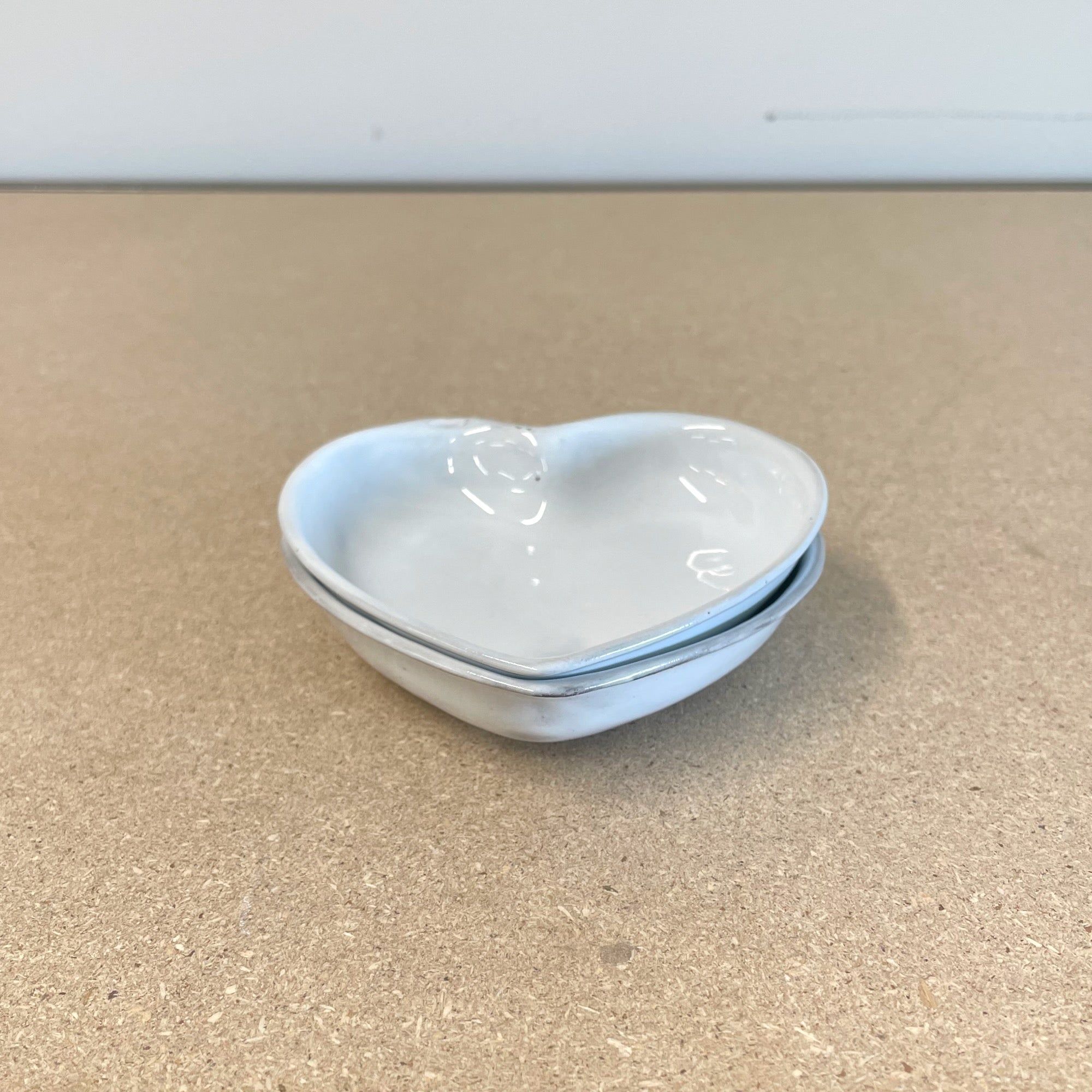2 x Heart dish-Paris-CARRON-Paris