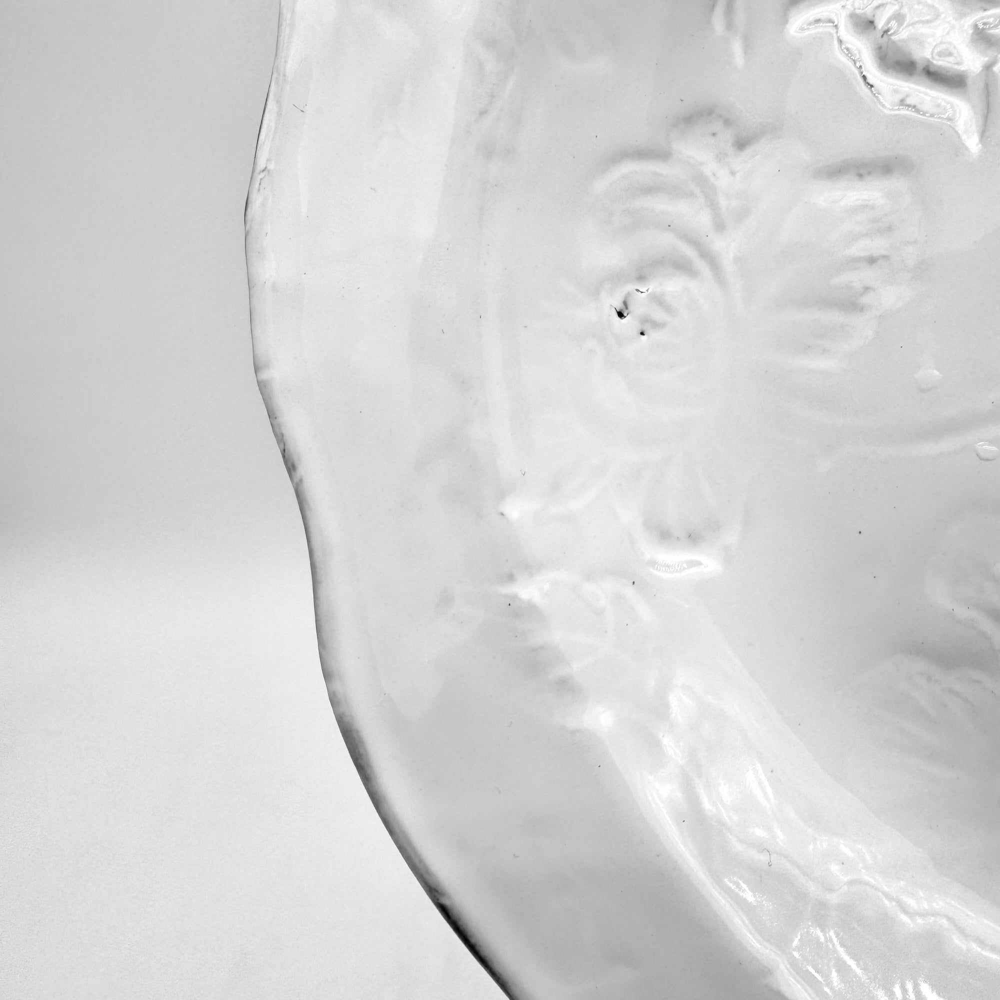 2 x Assiettes creuse Louis XV Pivoine
