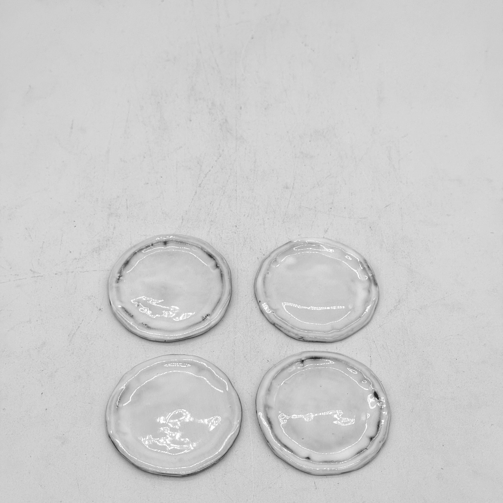 Set 4 x Récipient pour condiments Louis XV