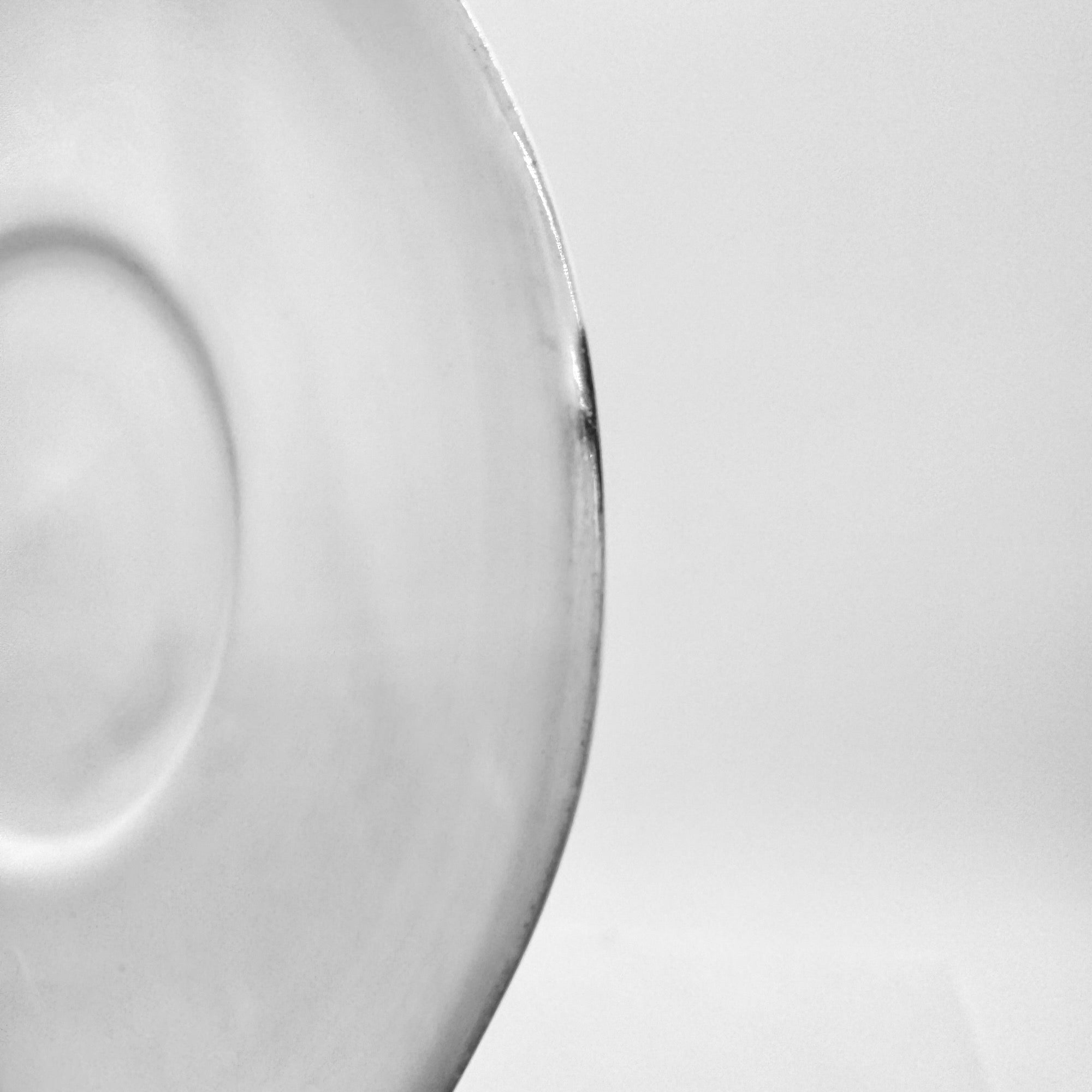 Set 4 x Marie-Antoinette knot saucer