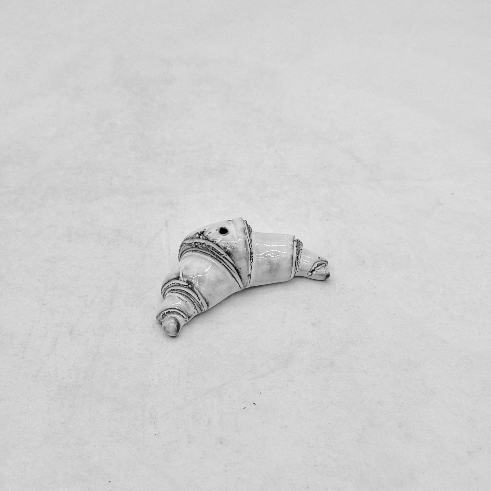 Croissant incense holder