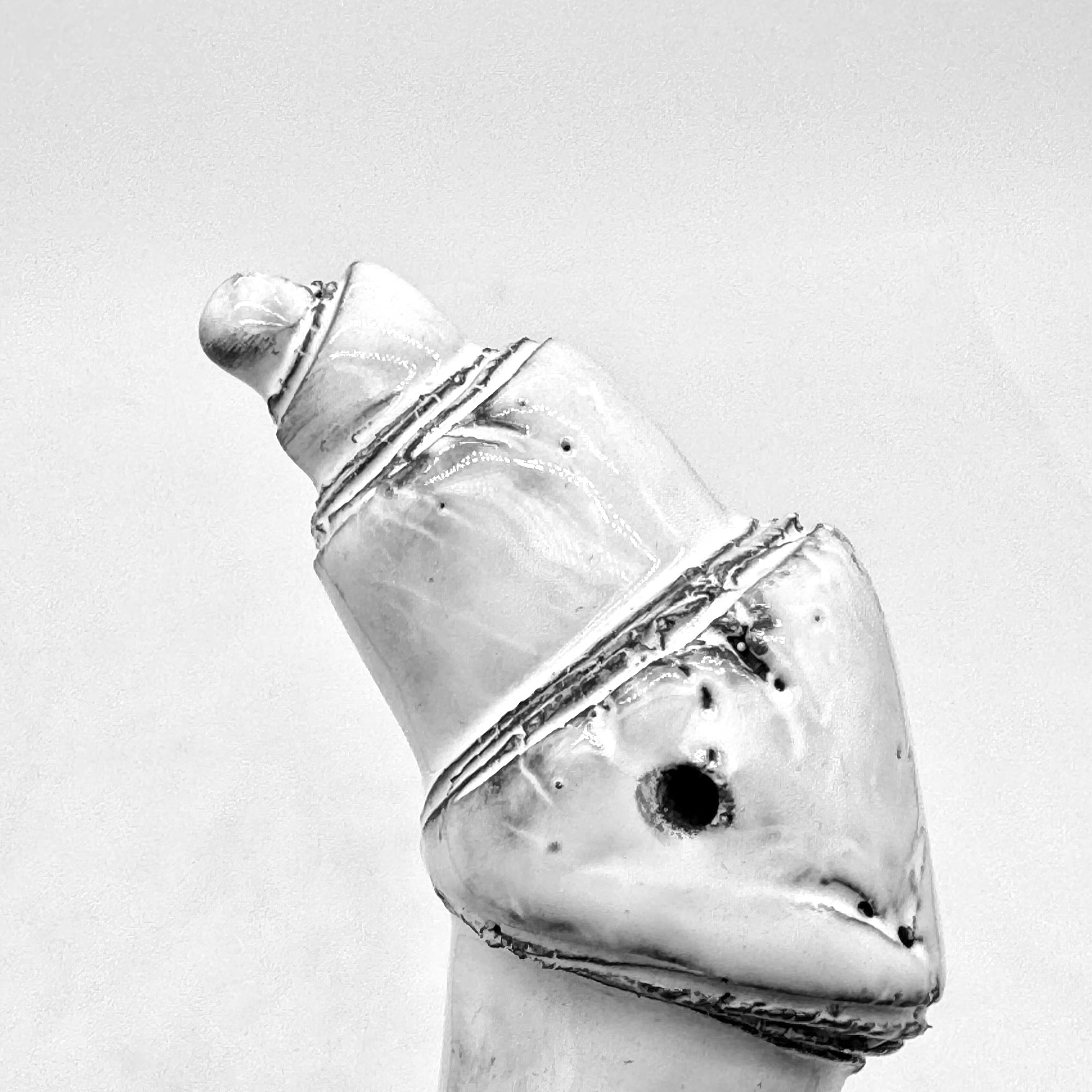Croissant incense holder