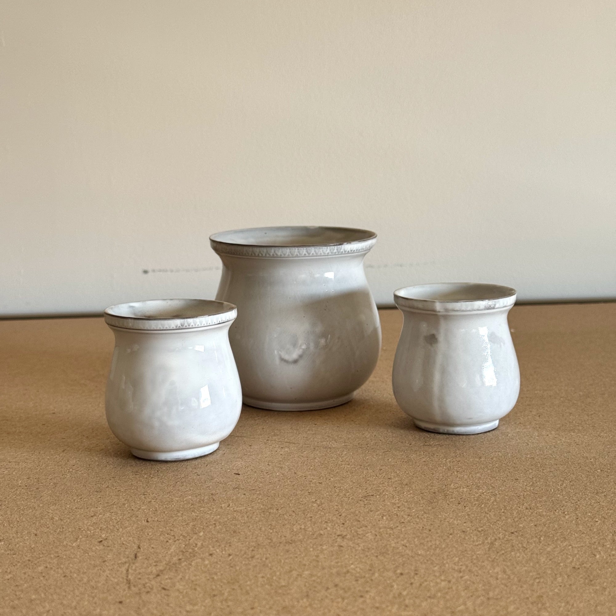 3 x Paris jars