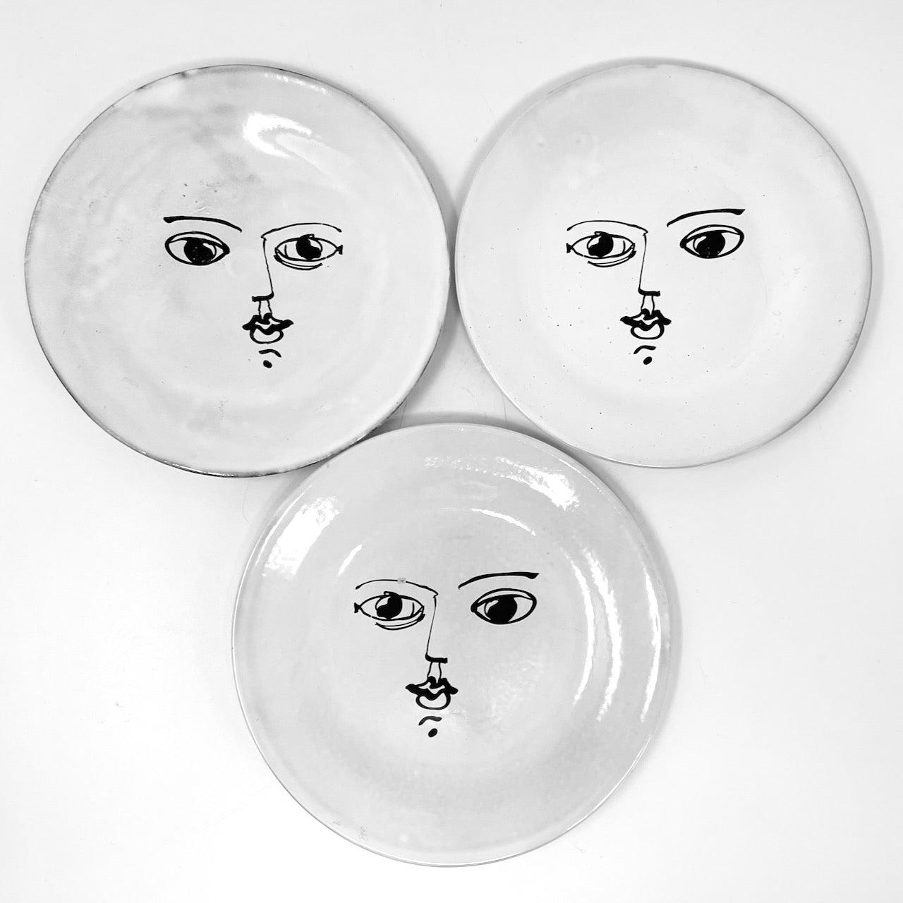 3 x Moon plates