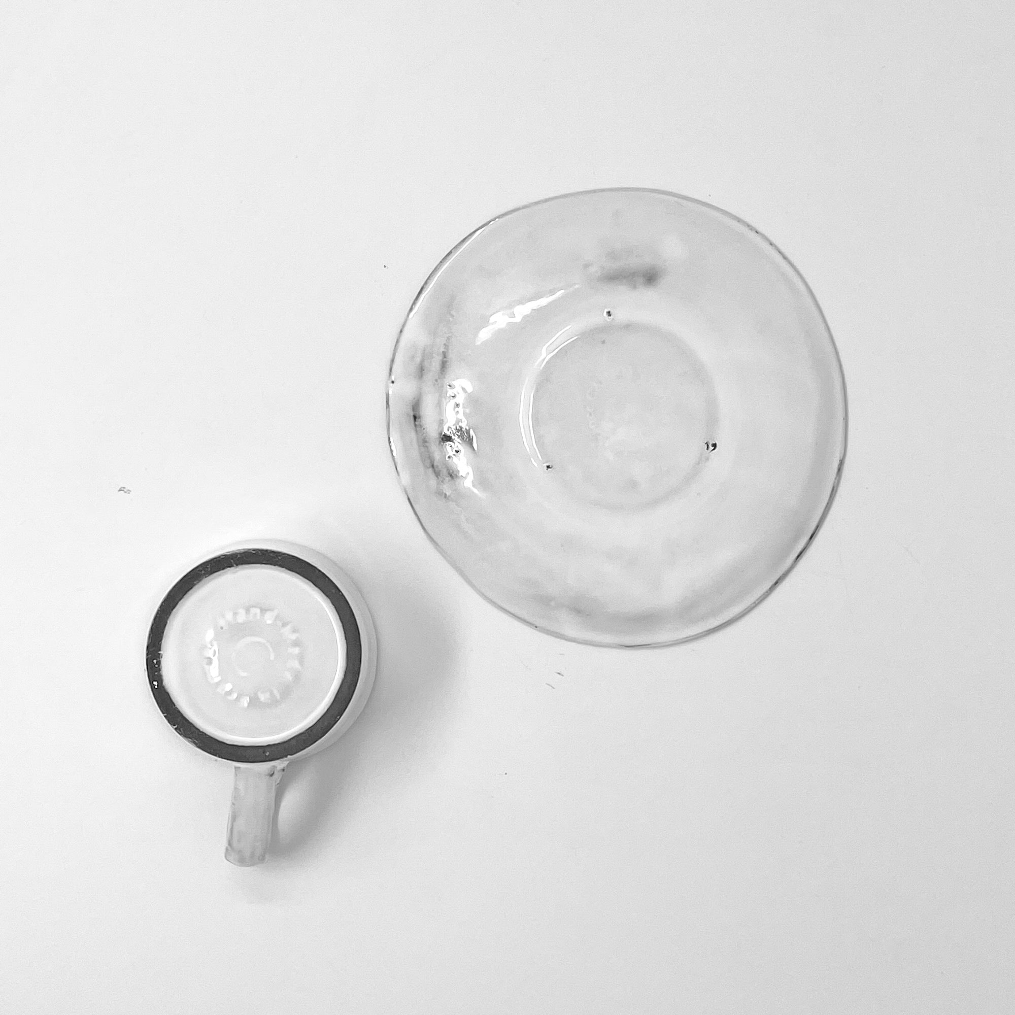 Small mug and saucer