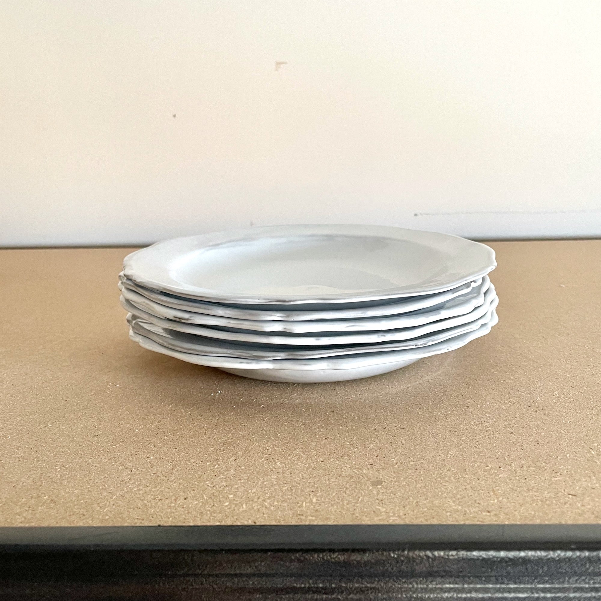 6 x Soup plate Louis XV