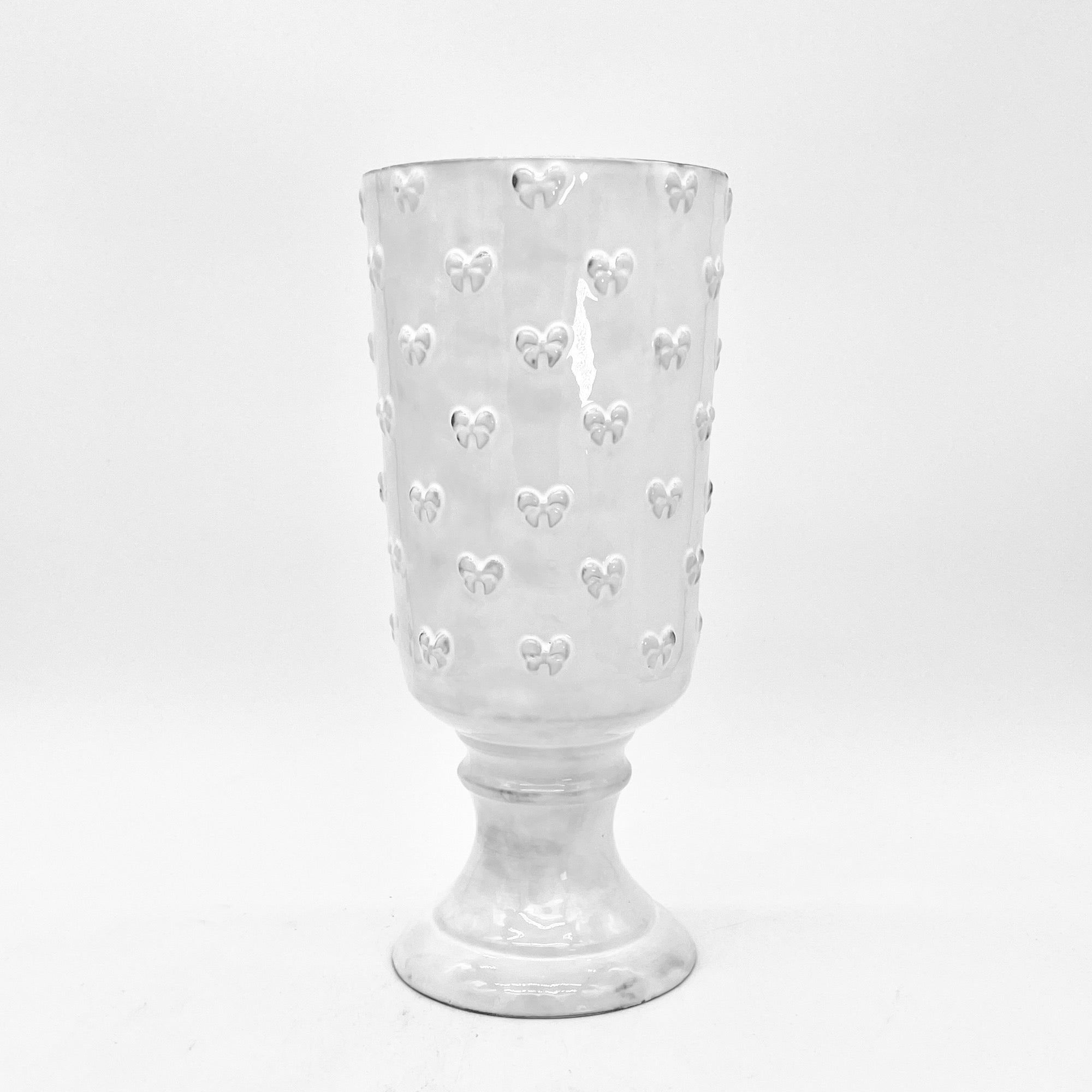 Vase à pied Nœud-Nœud