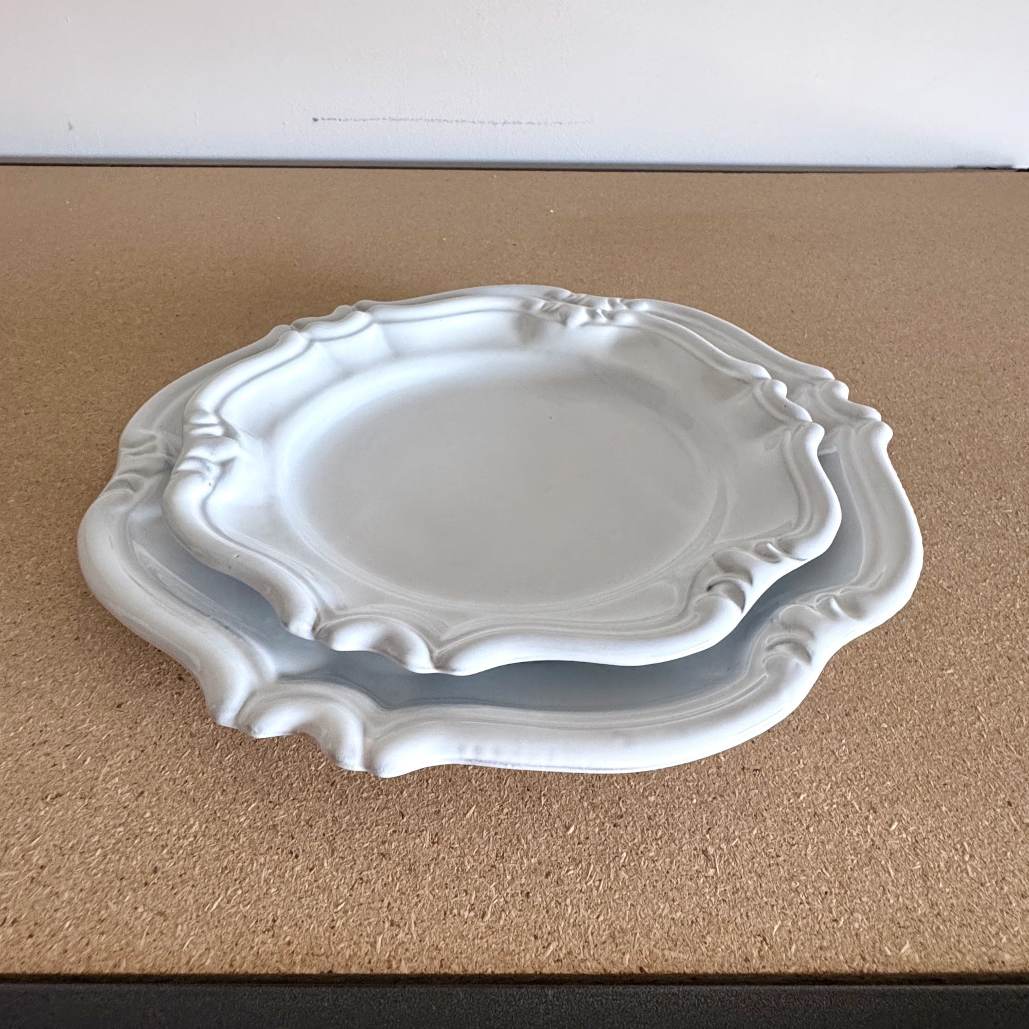 Set 1 x assiette Saint-Jacques ⌀ 25 + 1 x assiette Saint-Jacques ⌀ 21