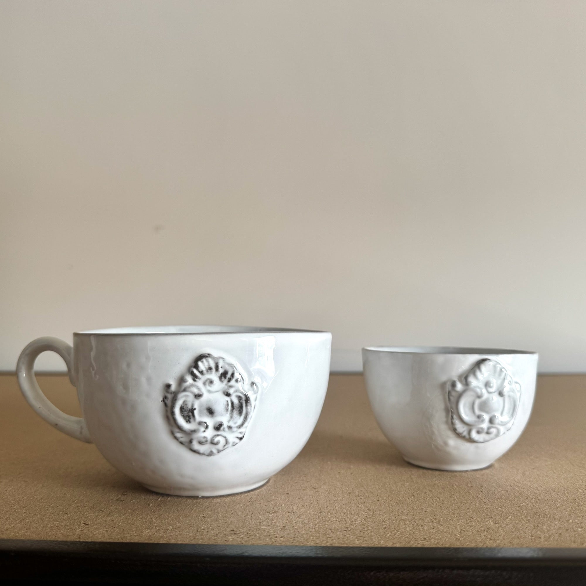 Charles chocolate cup with Charles bowl