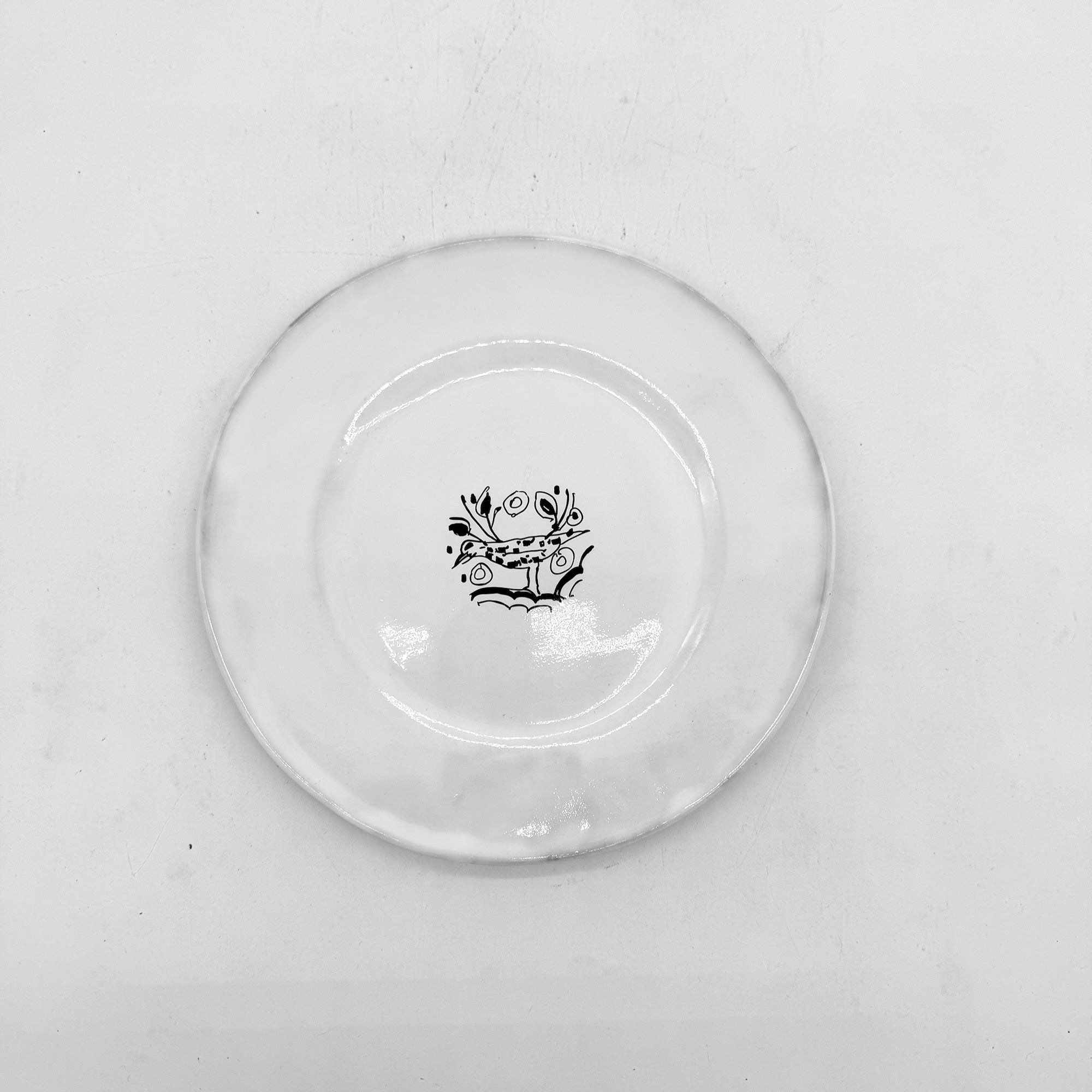Assiette Merle moqueur ⌀ 20 cm
