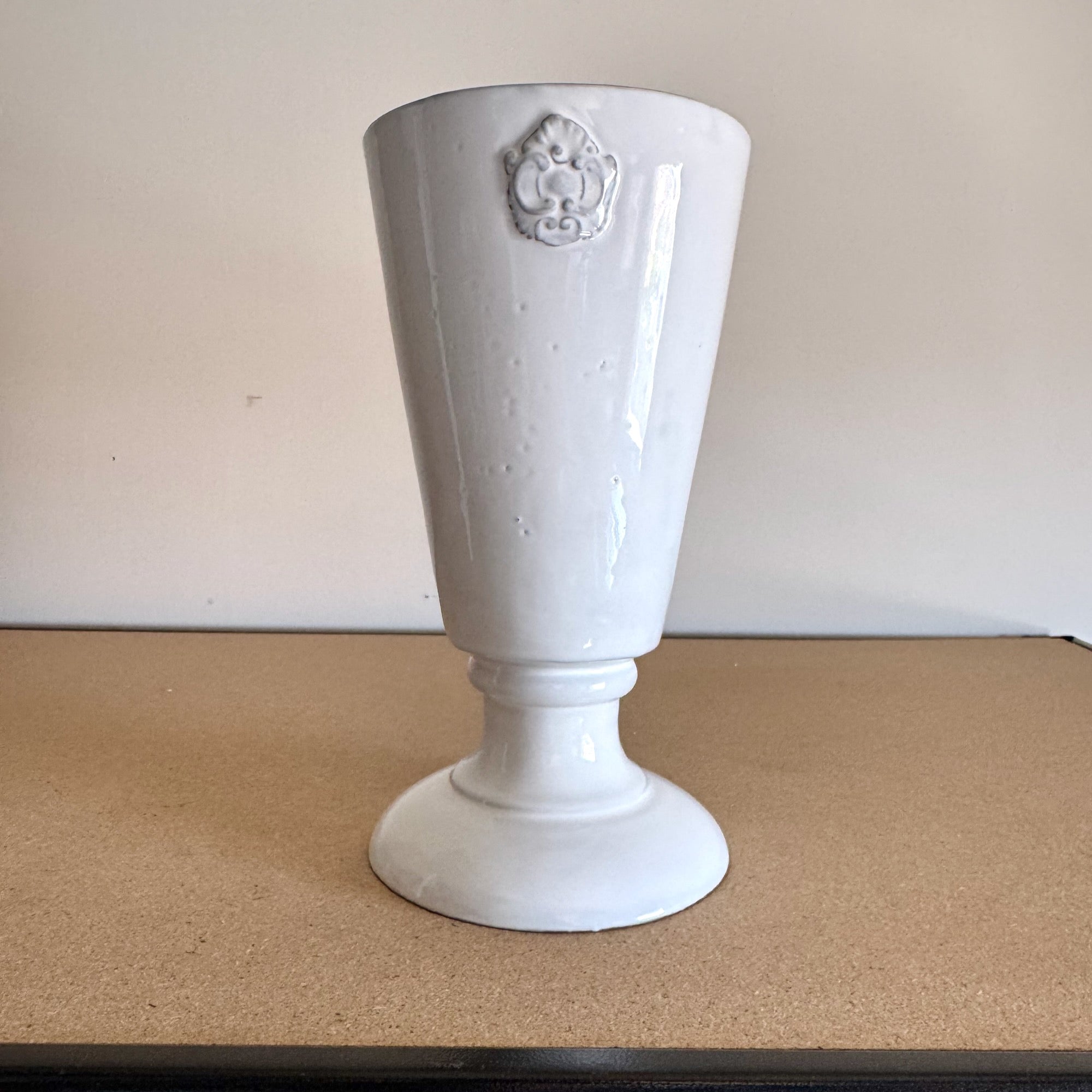 Vase à pied Charles taille M