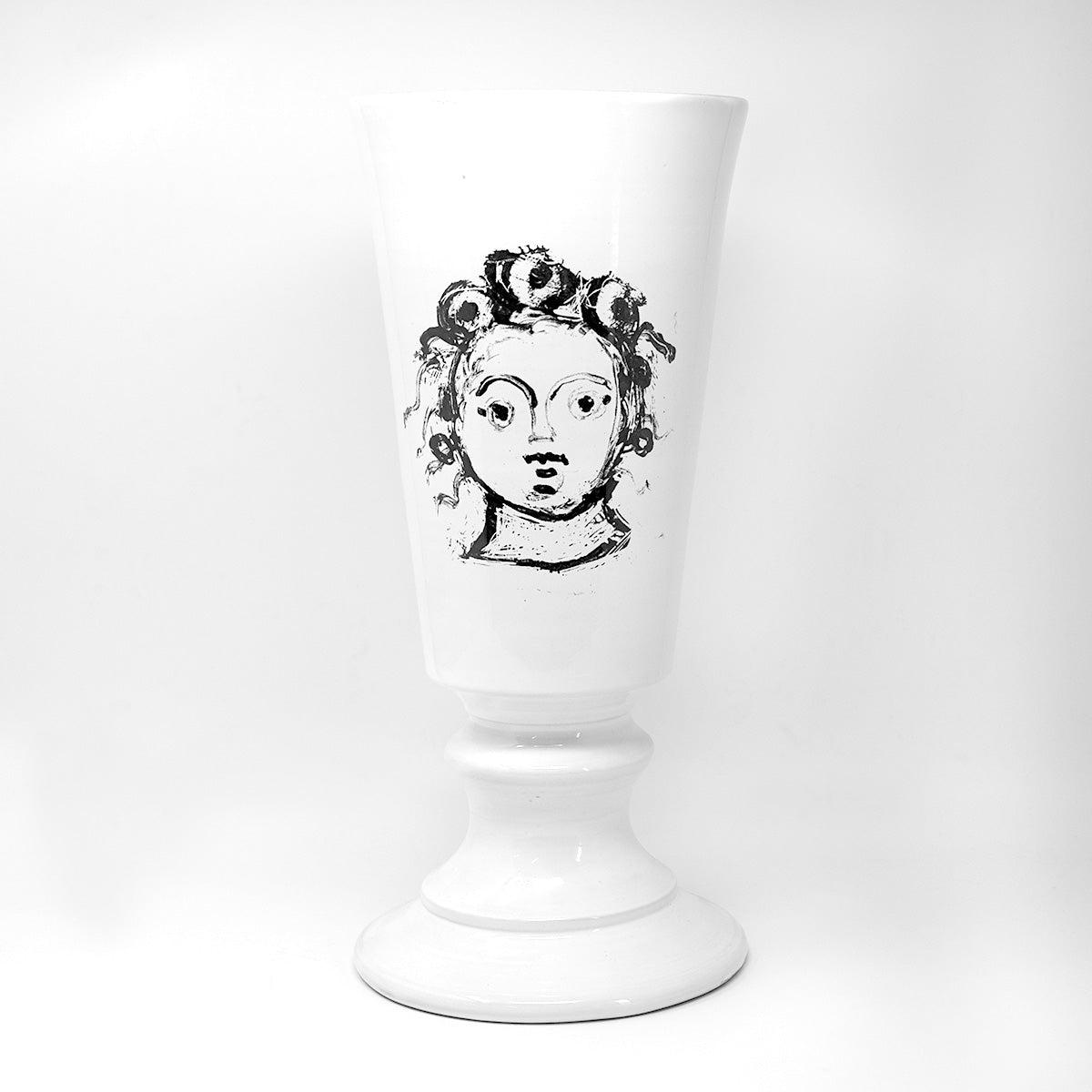 Bigoudi footed vase-CARRON-Paris