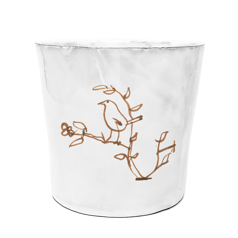 Mug Pierre Carron illustré#Illustration_Bird#Type_Tumbler