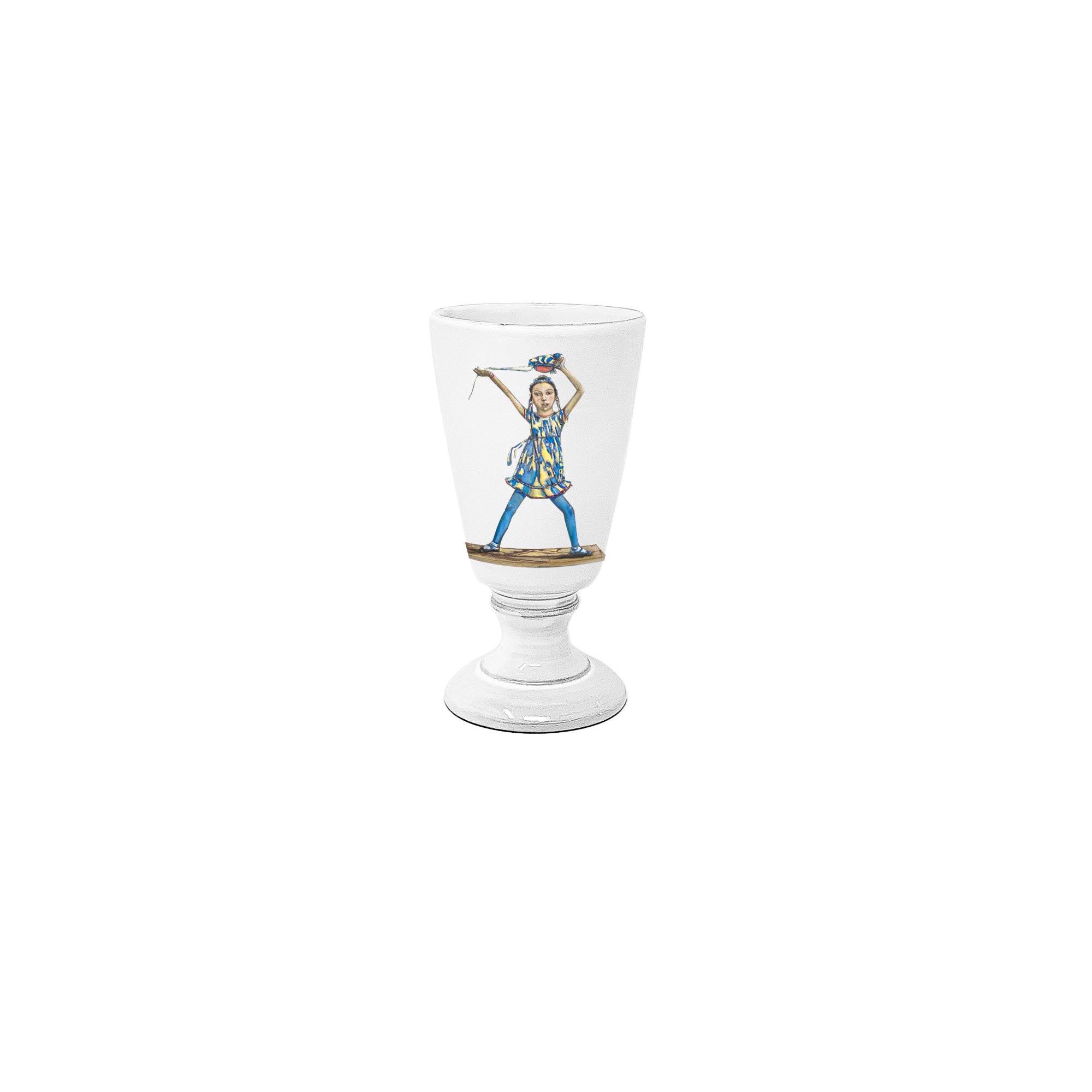 Dancer footed vase-S (⌀8 H14)-CARRON-Paris