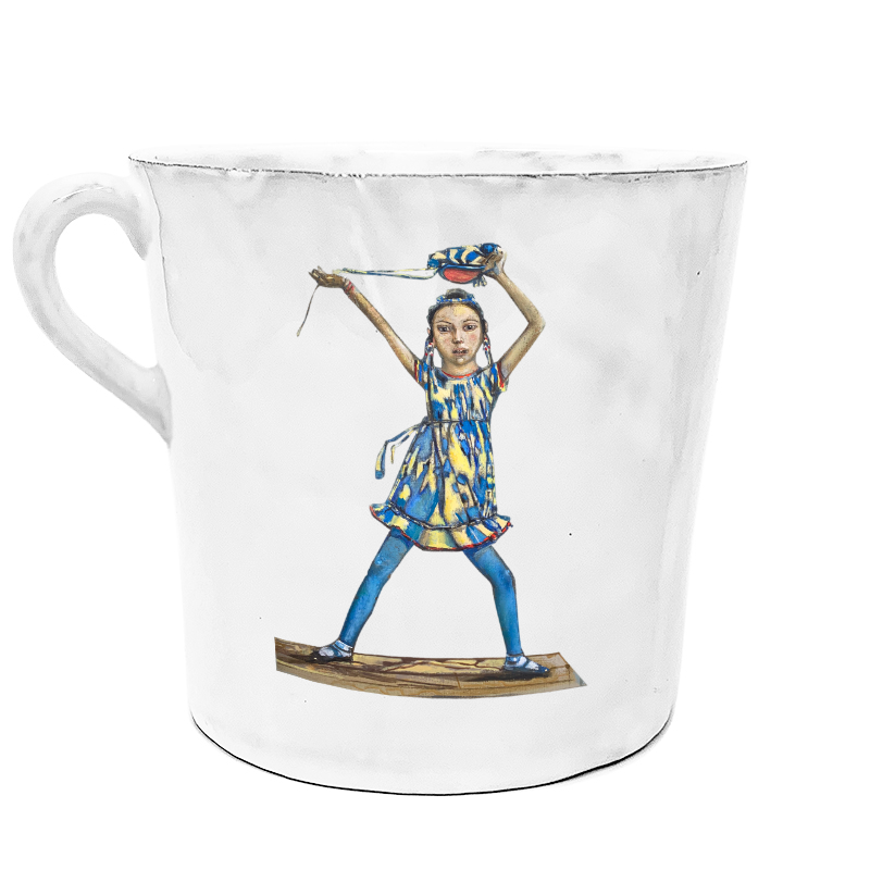 Mug Pierre Carron illustré#Illustration_Dancer#Type_Mug
