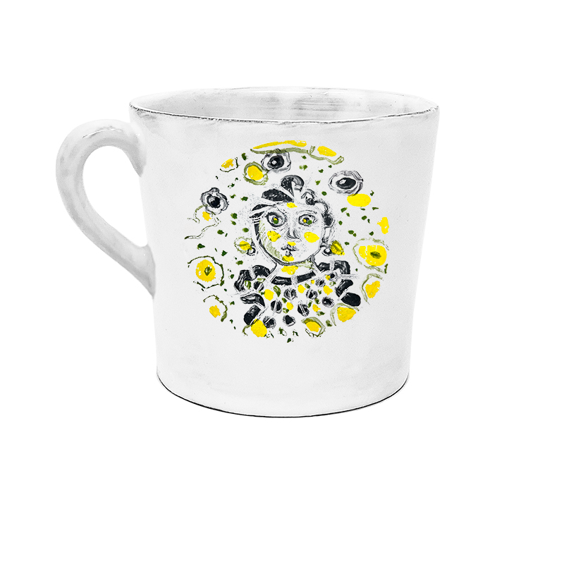 Mug Pierre Carron illustré#Illustration_Little girl#Type_Mug