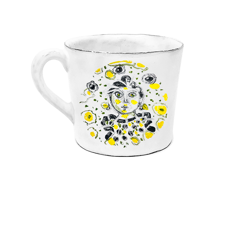 Mug Pierre Carron illustré#Illustration_Little girl#Type_Mug
