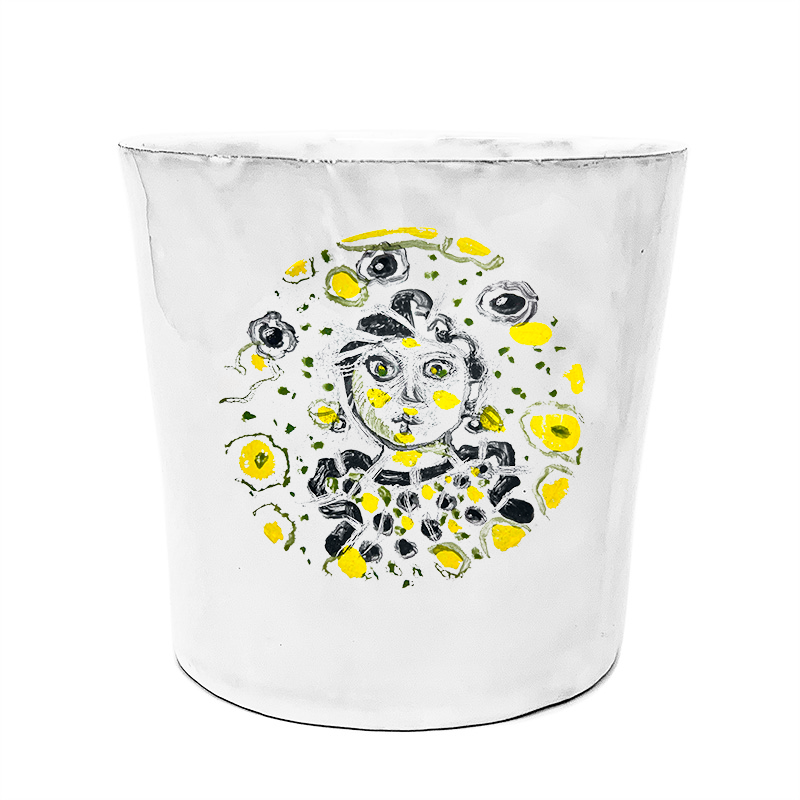 Mug Pierre Carron illustré#Illustration_Little girl#Type_Tumbler