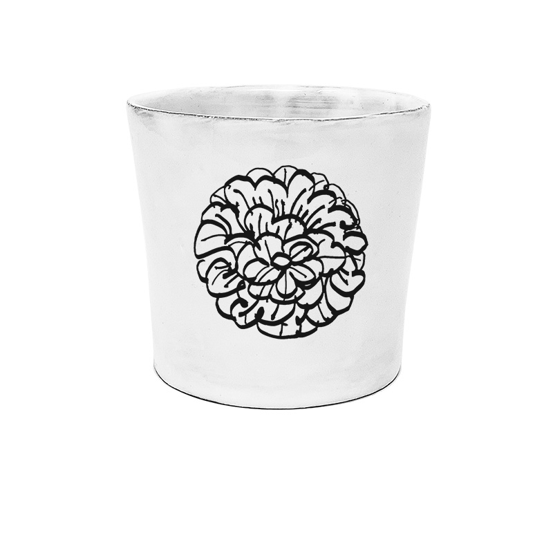 Mug Pierre Carron illustré#Illustration_Flower#Type_Tumbler