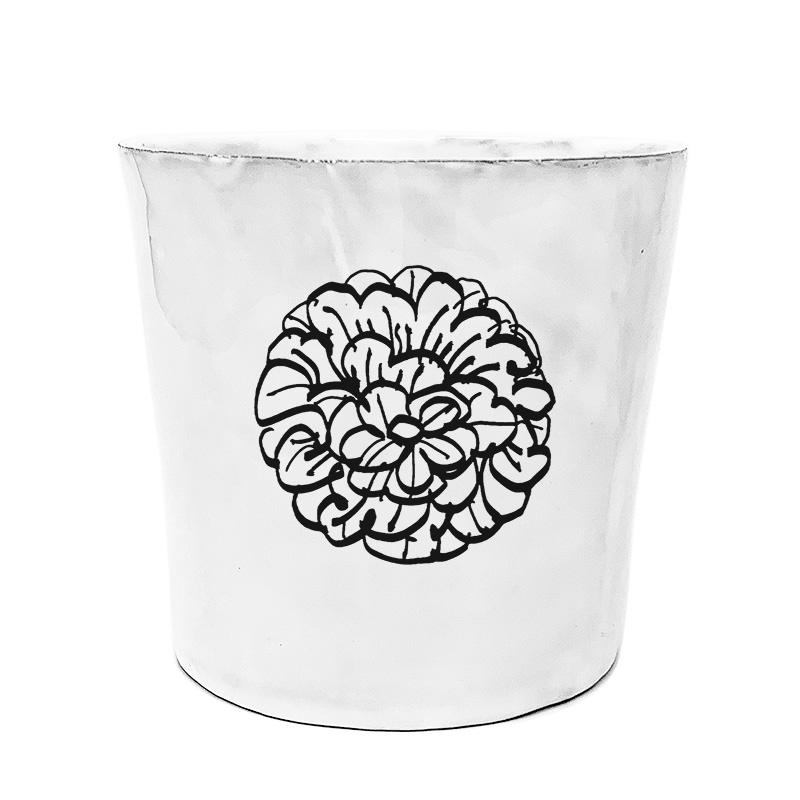 Mug Pierre Carron illustré#Illustration_Flower#Type_Tumbler