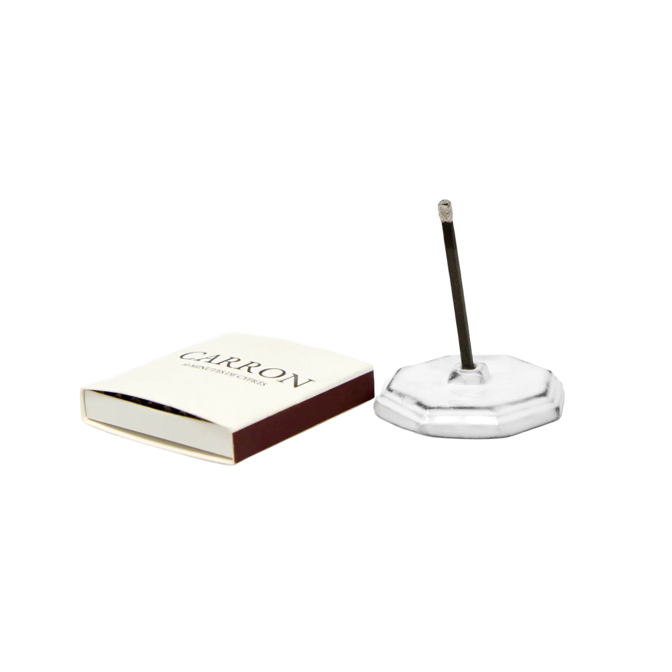 Encensoir Paris avec boîte d'allumettes encens