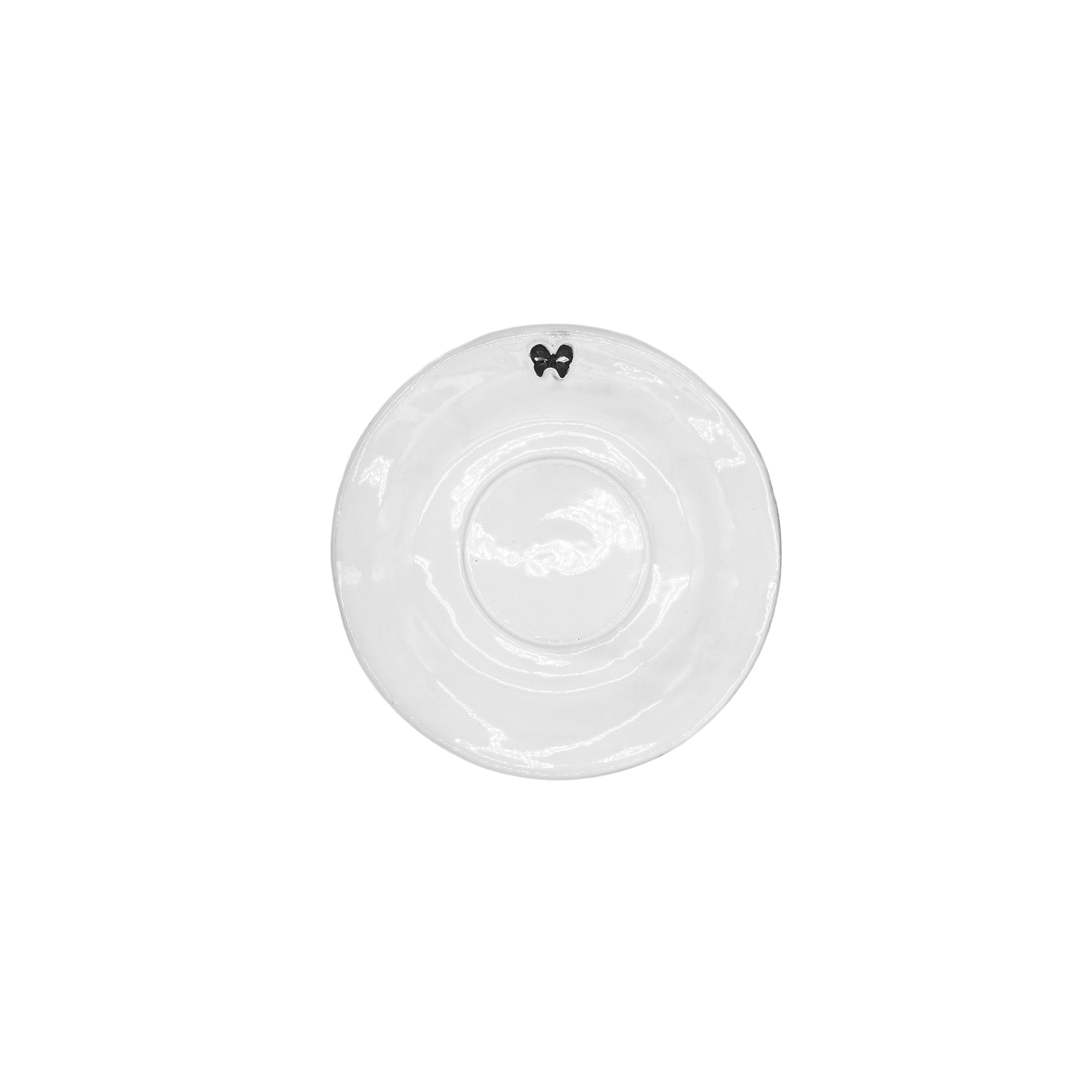 Marie-Antoinette knot saucer-L (⌀18 H1)-CARRON-Paris