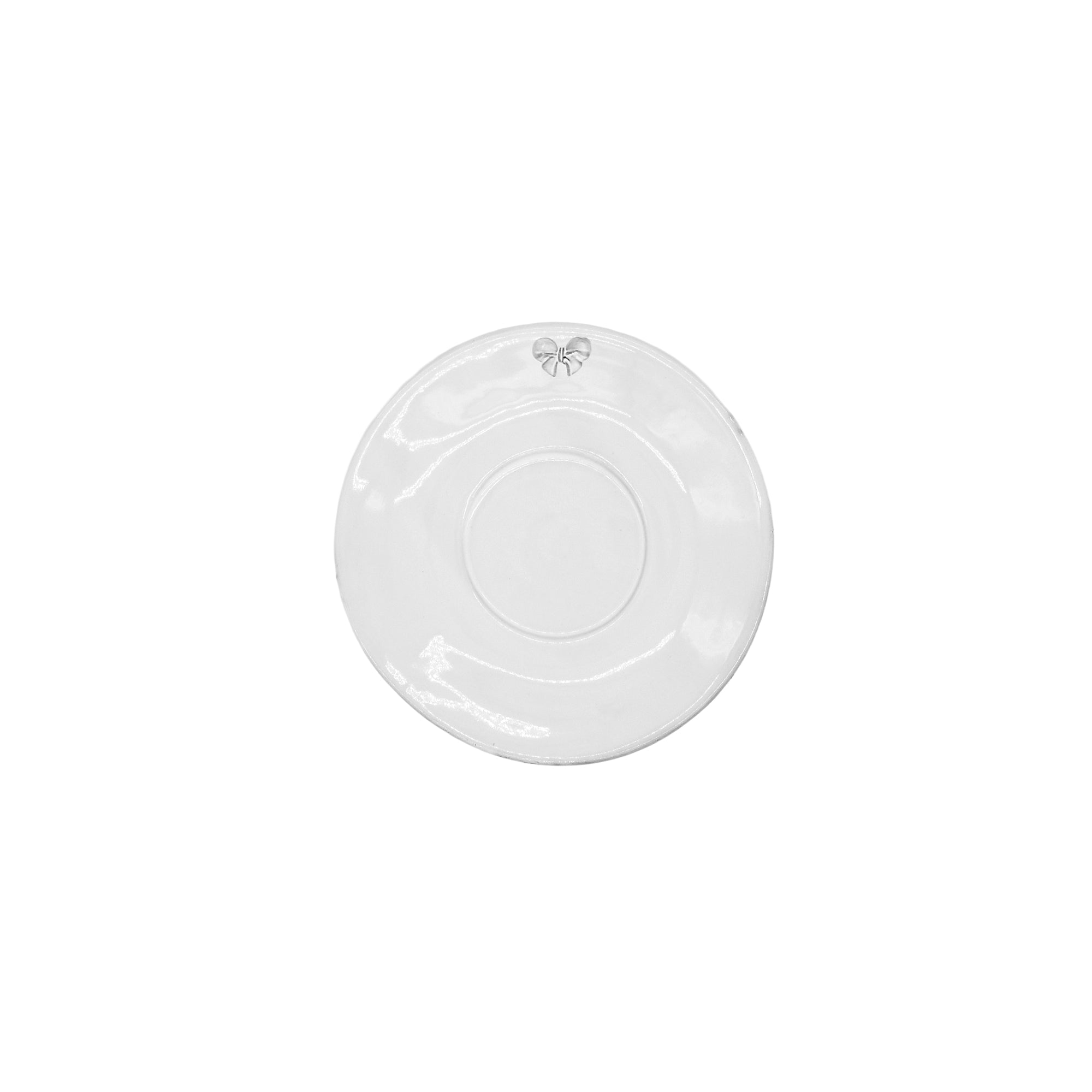 Marie-Antoinette knot saucer-L (⌀18 H1)-CARRON-Paris