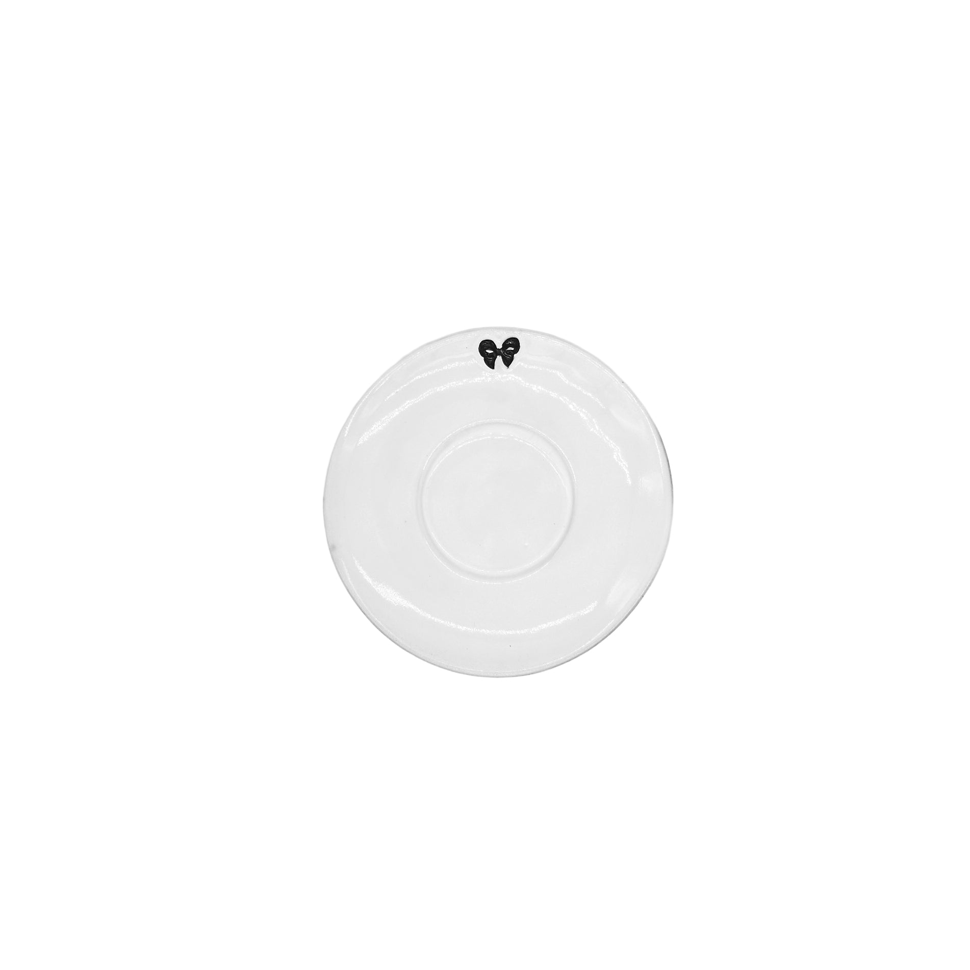 Marie-Antoinette knot saucer-M (⌀16 H1)-CARRON-Paris