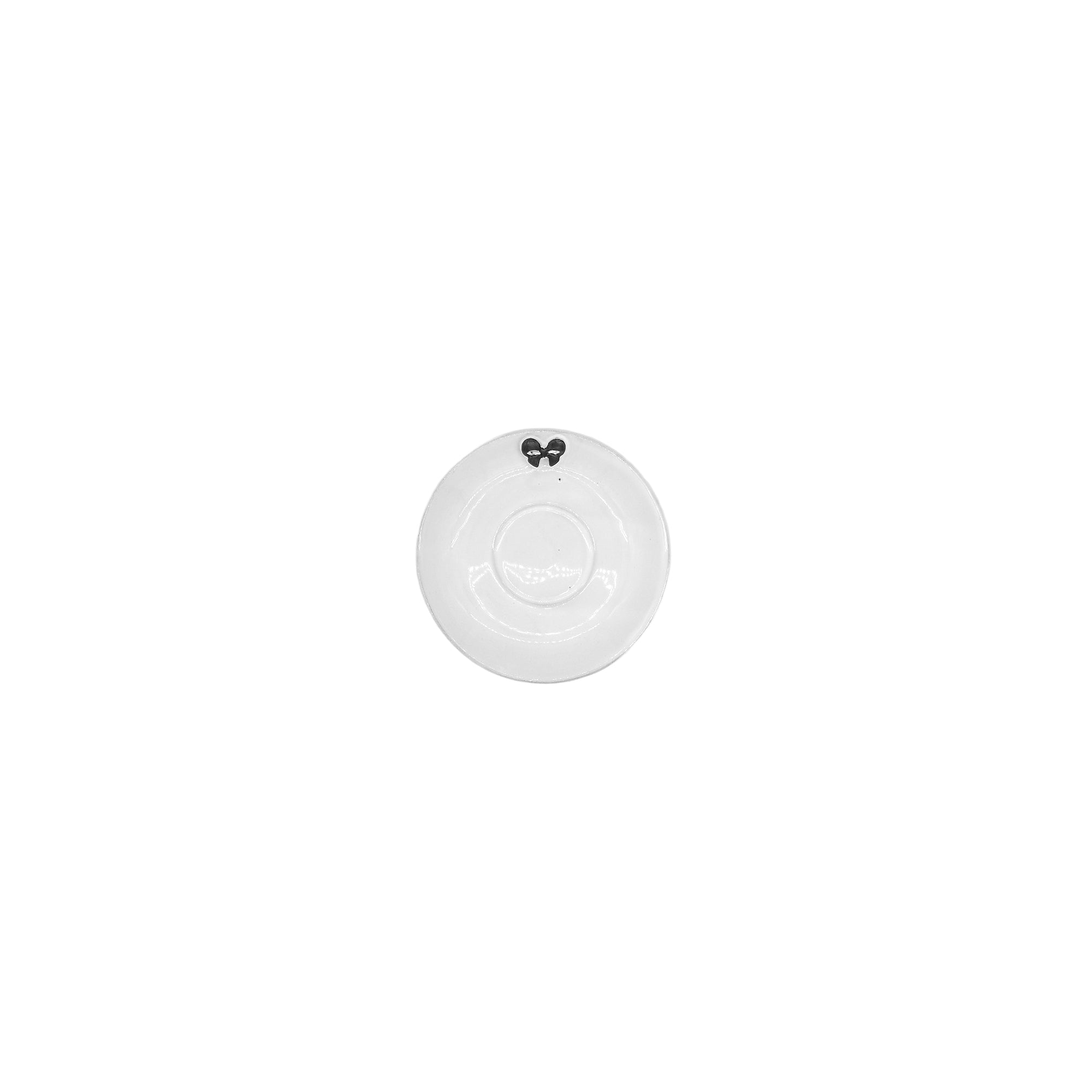 Marie-Antoinette knot saucer-XS (⌀11 H1)-CARRON-Paris