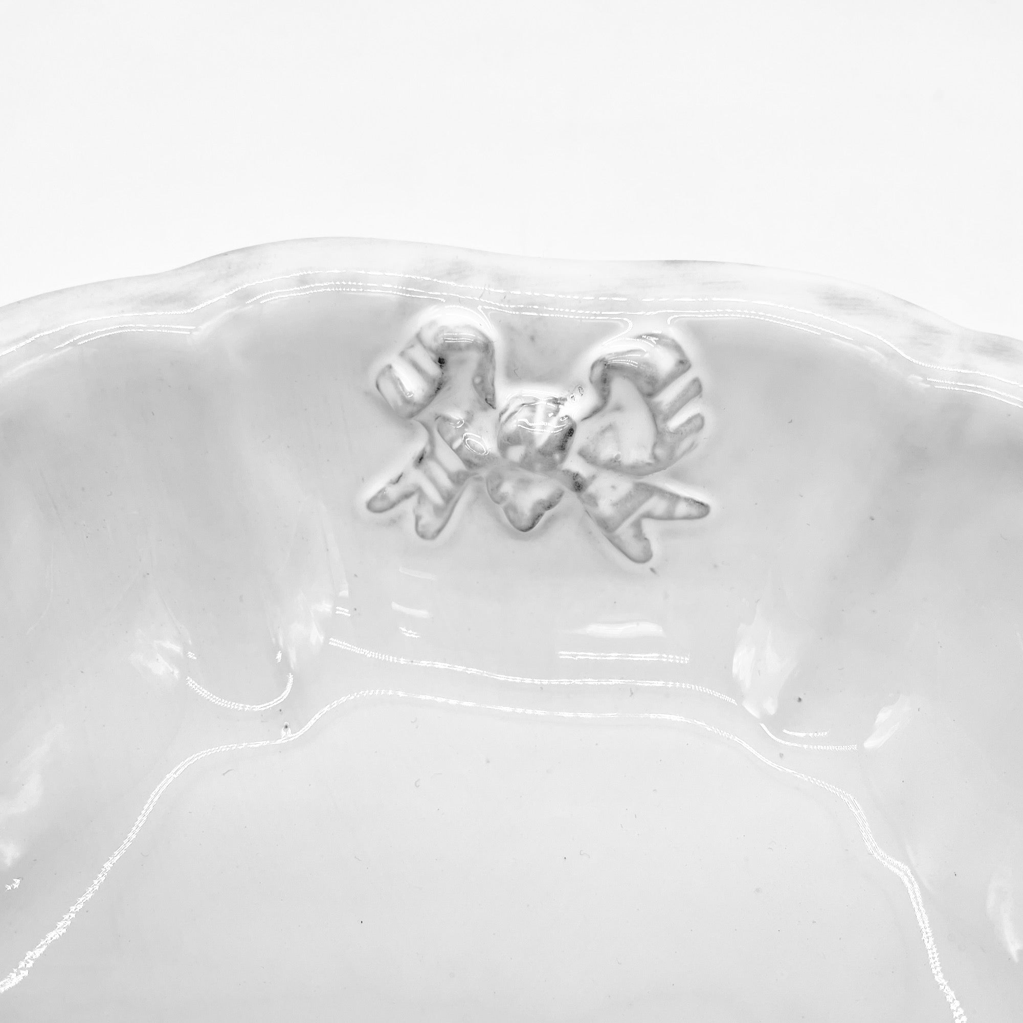 Marie-Antoinette ribbon salad bowl-CARRON-Paris