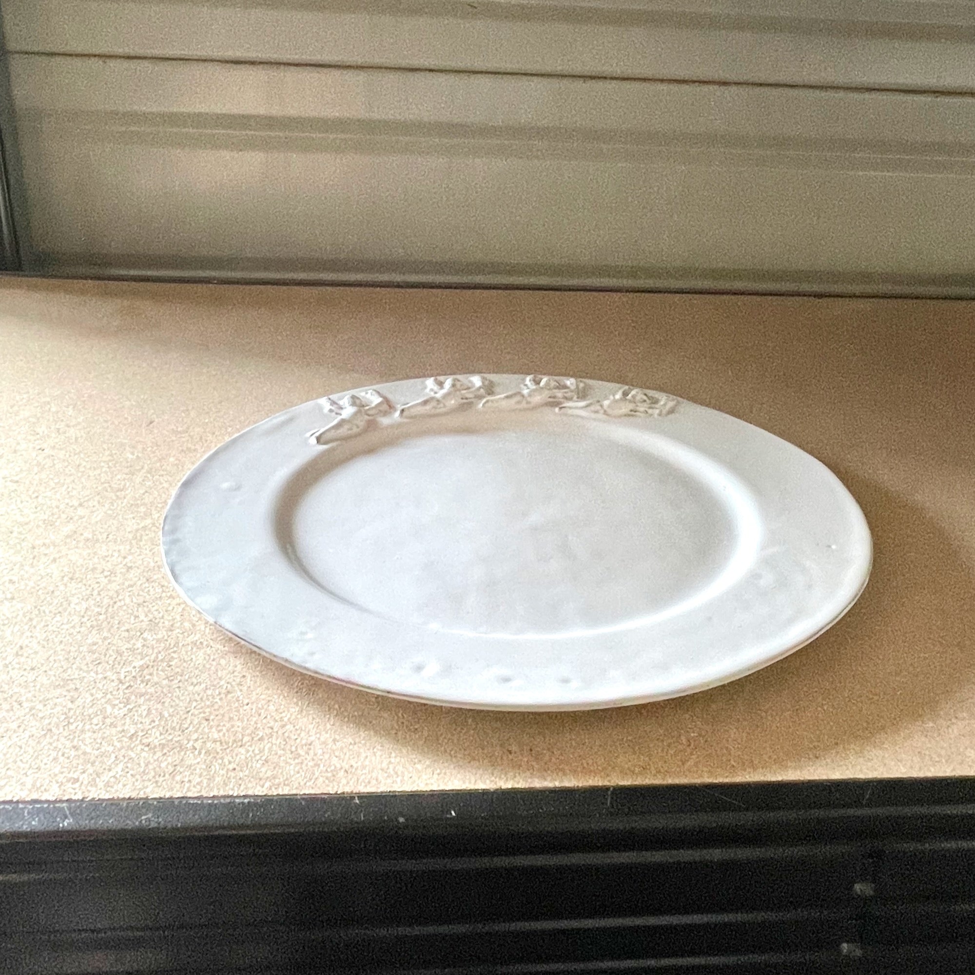 Mon Ange Plate-Serving plate ⌀31 H0,5-CARRON-Paris