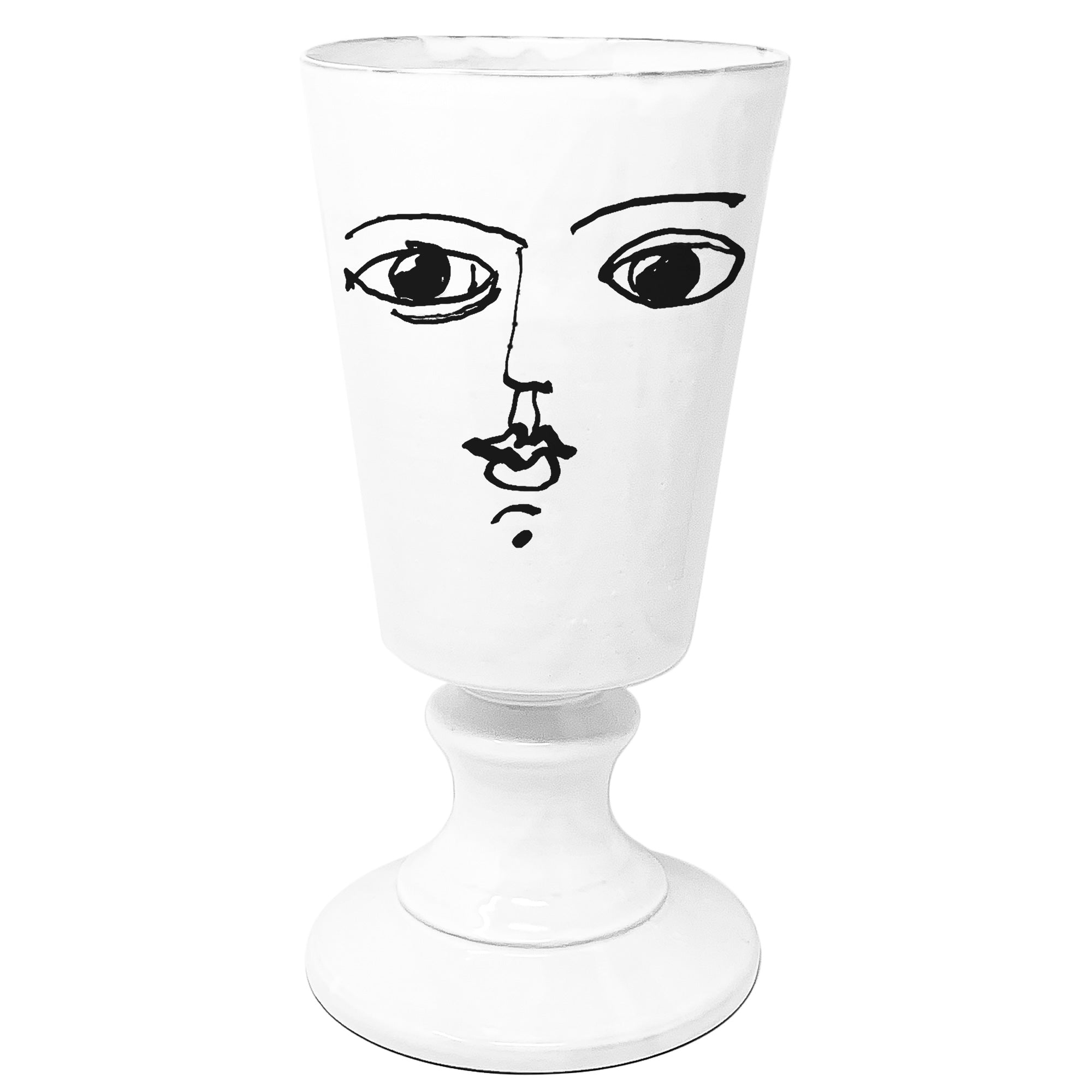 Moon footed vase-L (⌀20 H42)-CARRON-Paris