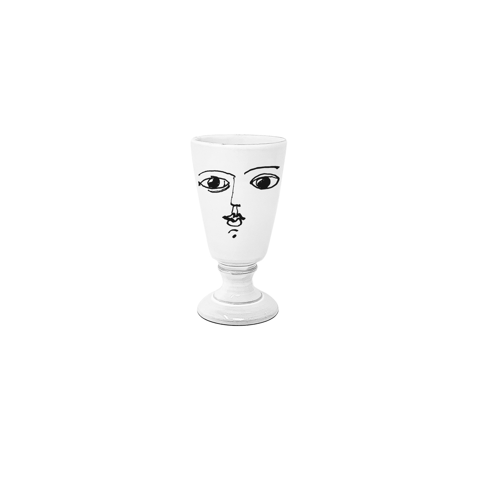Moon footed vase-S (⌀8 H14)-CARRON-Paris