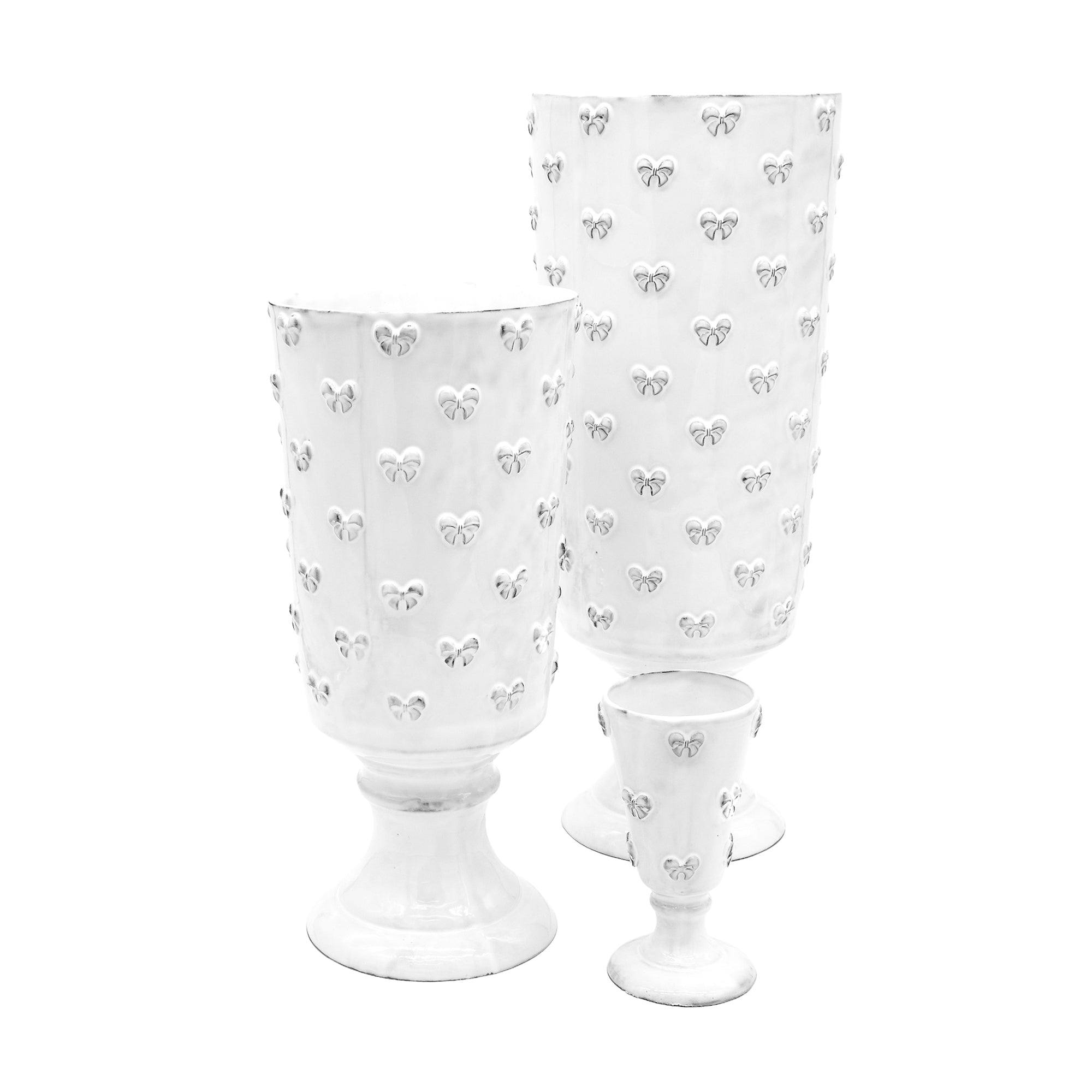 Nœud-Nœud footed vase-CARRON-Paris