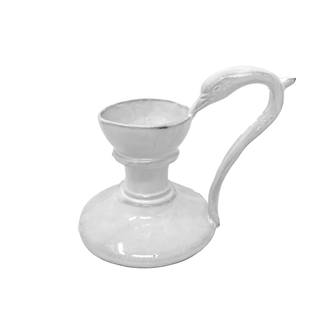 Swan candle holder Paris-5x8x7⌀x4⌀-CARRON-Paris