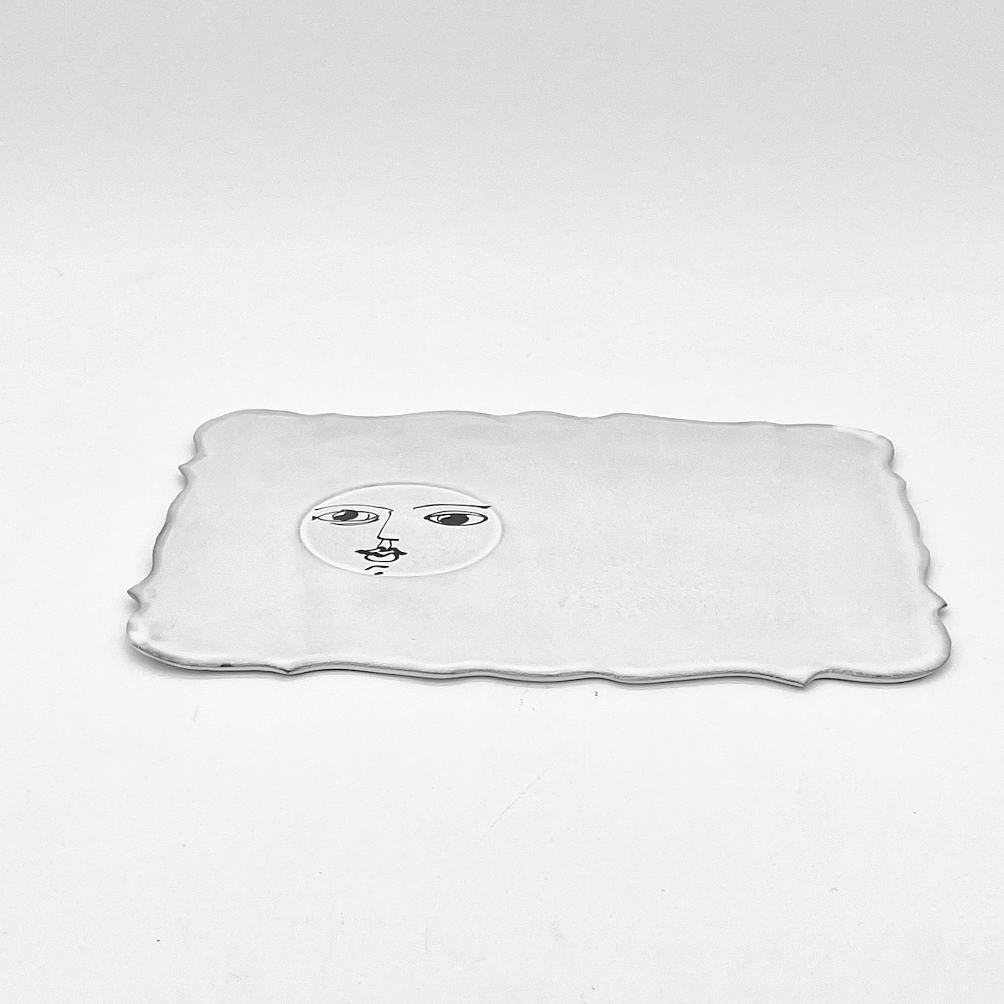 Pierre Carron rectangular saucer-CARRON-Paris