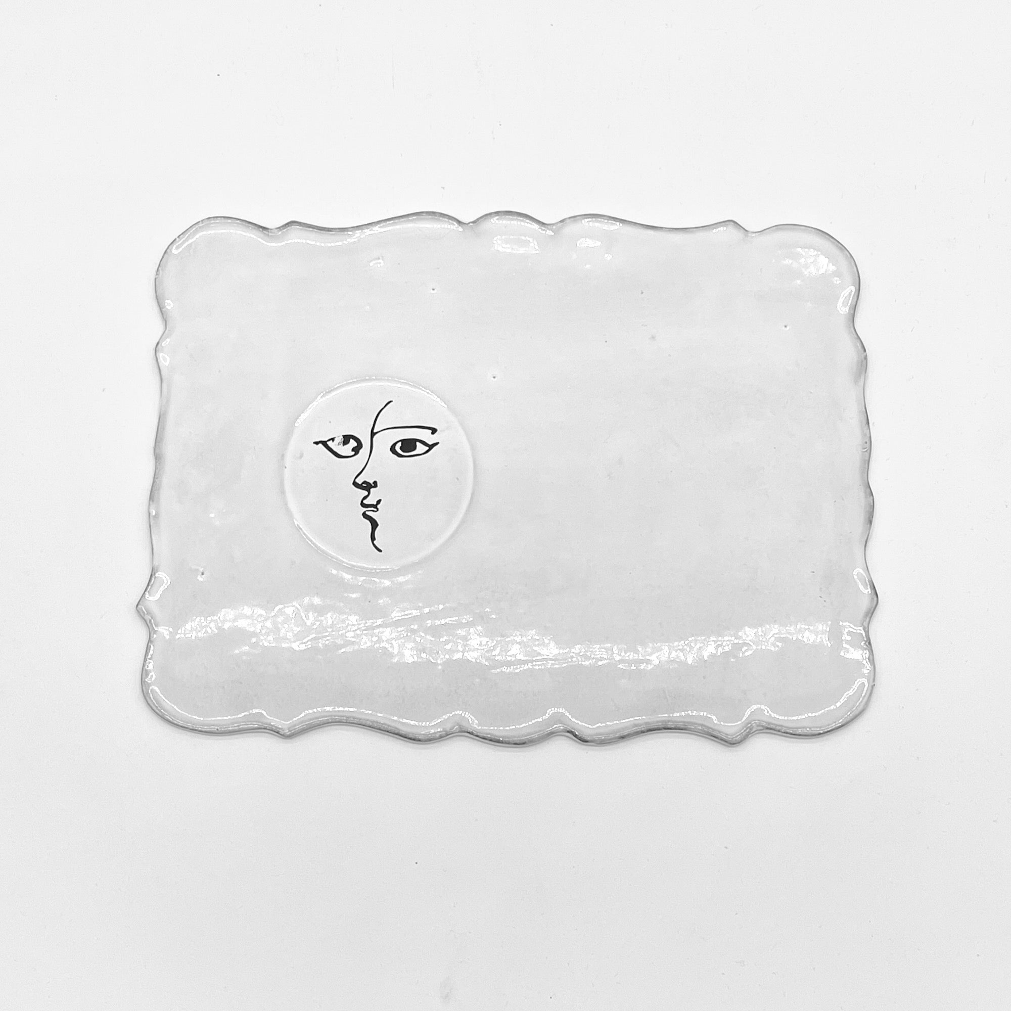 Pierre Carron rectangular saucer-CARRON-Paris