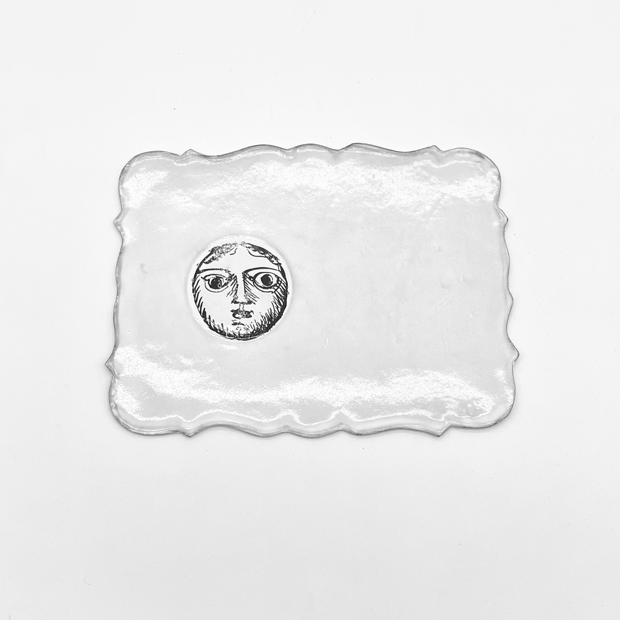 Pierre Carron rectangular saucer-CARRON-Paris