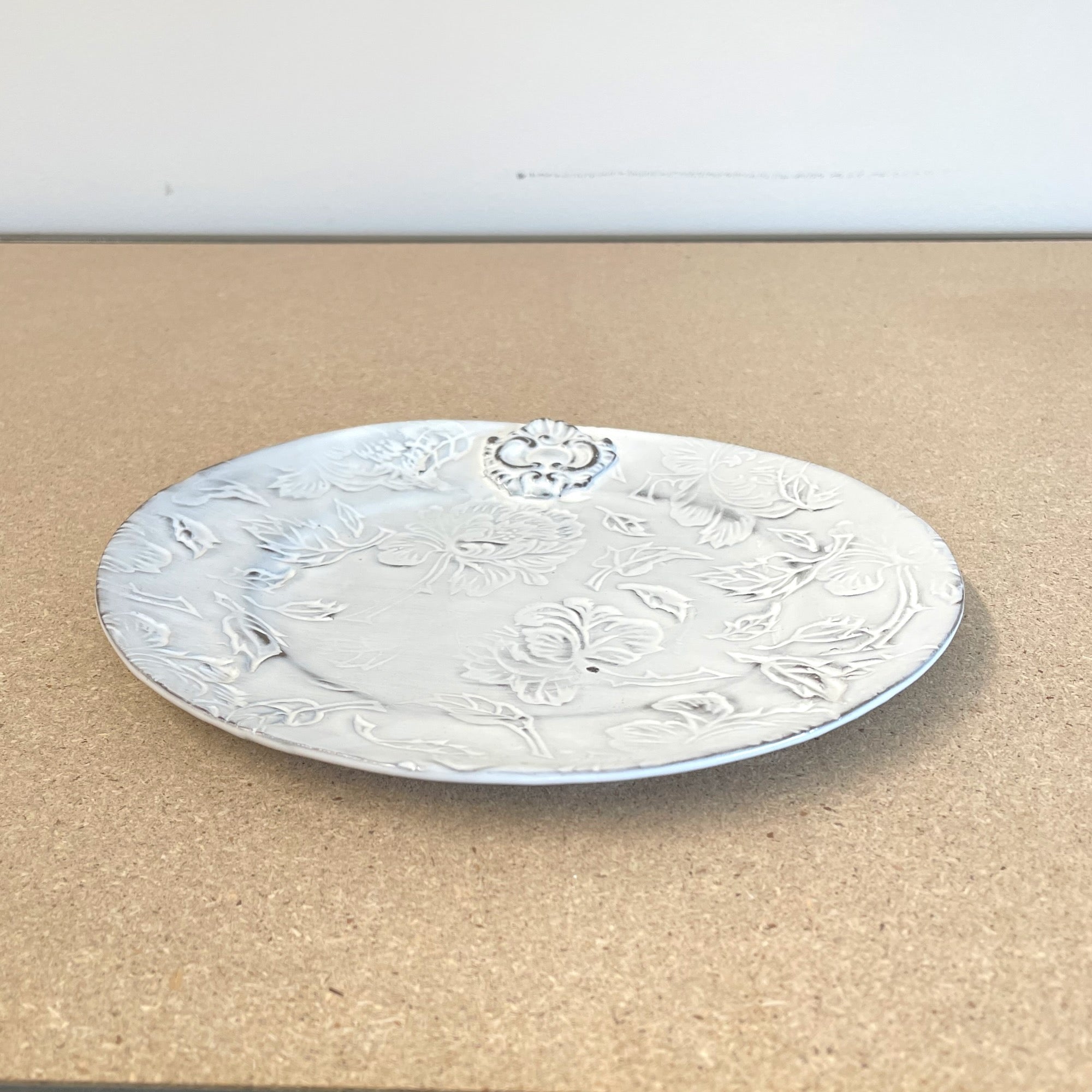 Pivoine plate-Dessert plate ⌀20-CARRON-Paris