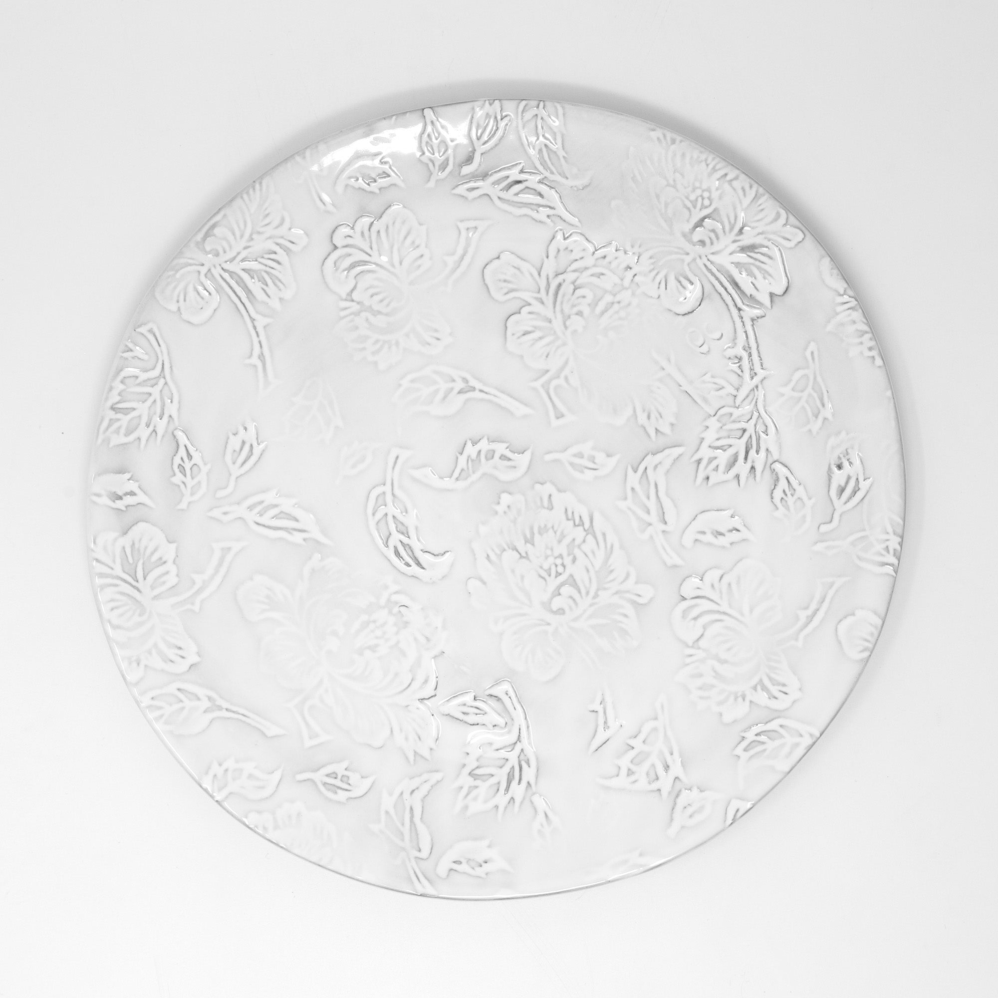 Pivoine plate-Flat plate ⌀25-CARRON-Paris