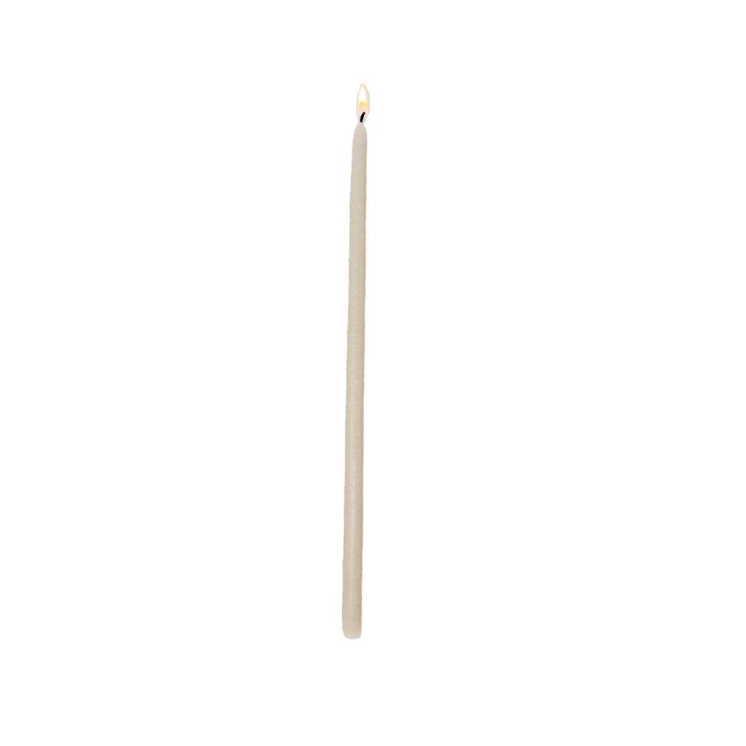 Taper thin candle (6-Pack)-Ivoiry-CARRON-Paris