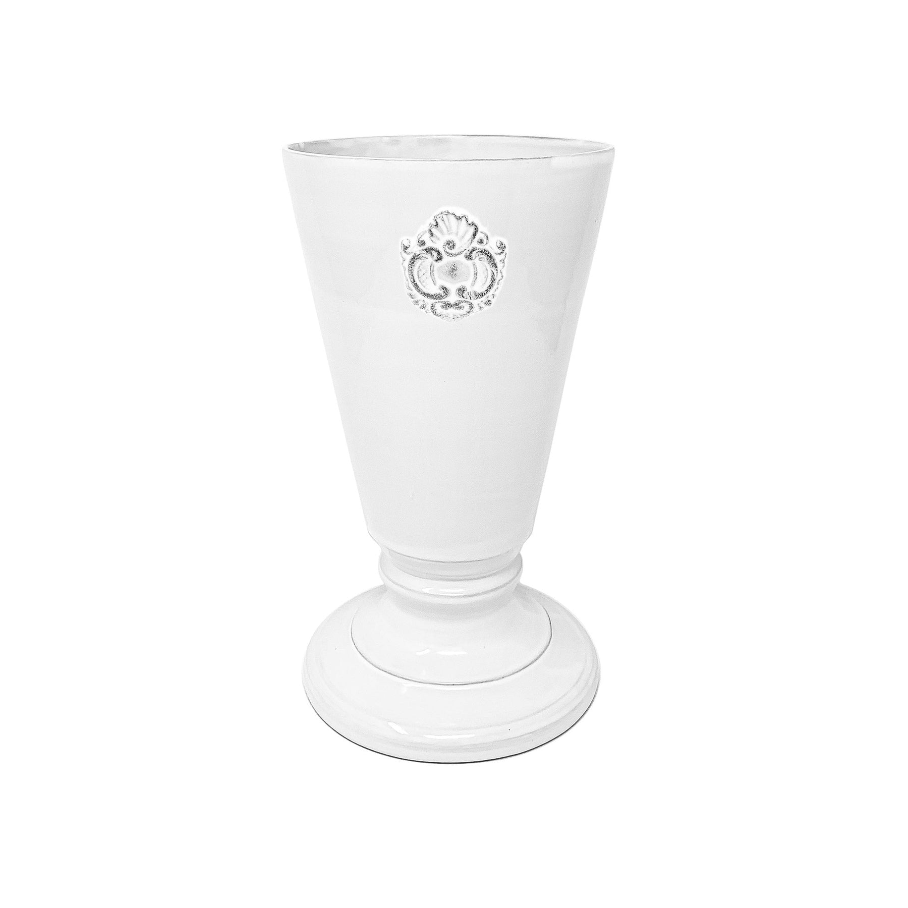 Charles footed vase-M (15x15x28cm)-CARRON-Paris