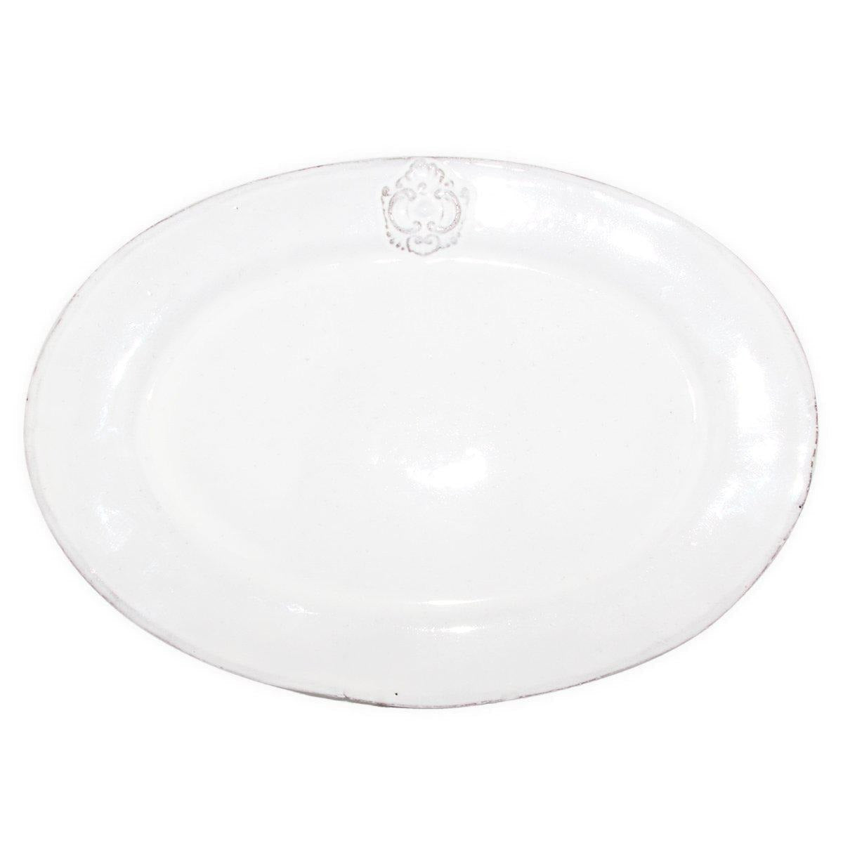 Charles oval platter-L (33x23,5x2cm)-Handmade in France by CARRON