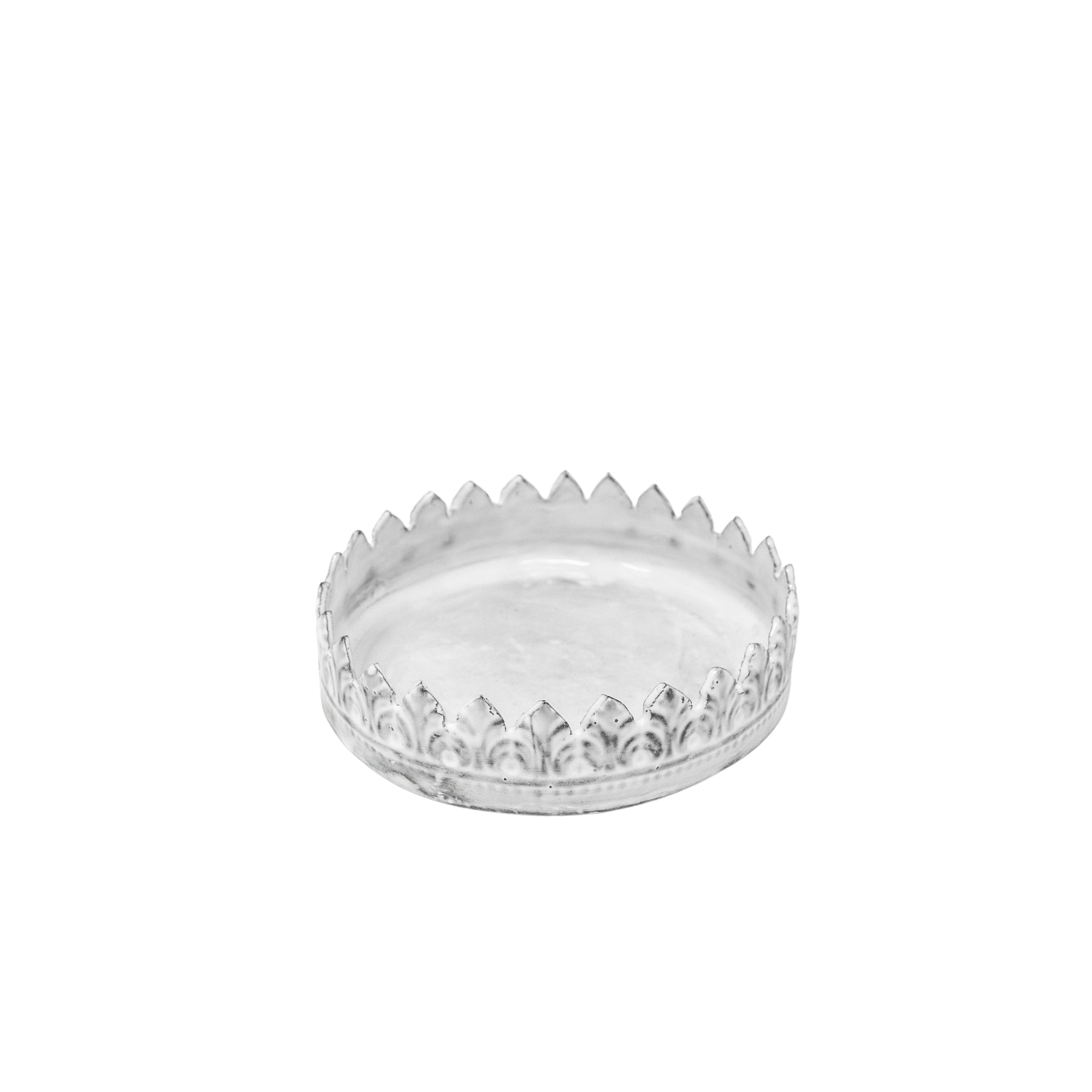 Couronne chiseled serving bowl-11x11x3,5cm-CARRON-Paris