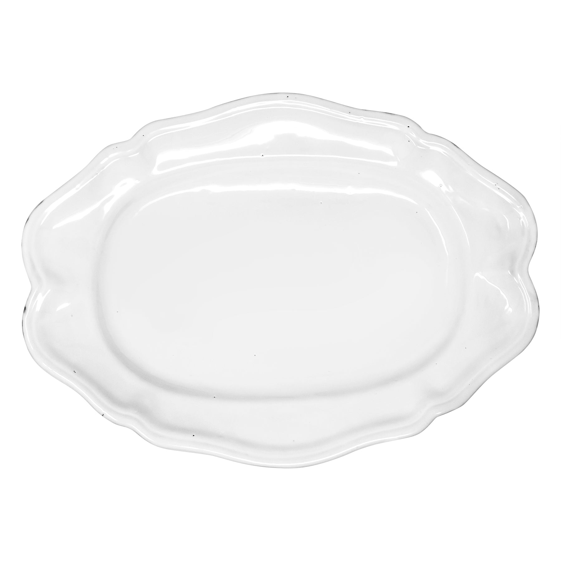 Ovale platter Louis XV-39x29x4-CARRON-Paris