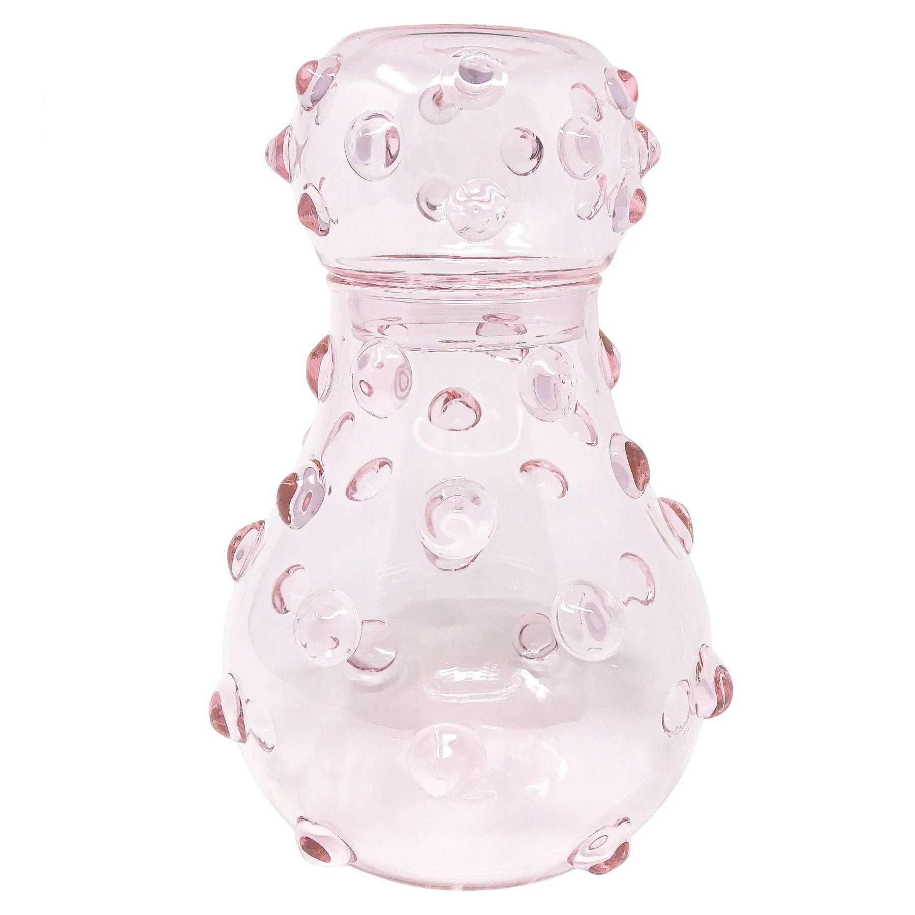 Mademoiselle Carafe & Glass Pink-⌀14 H21-CARRON-Paris