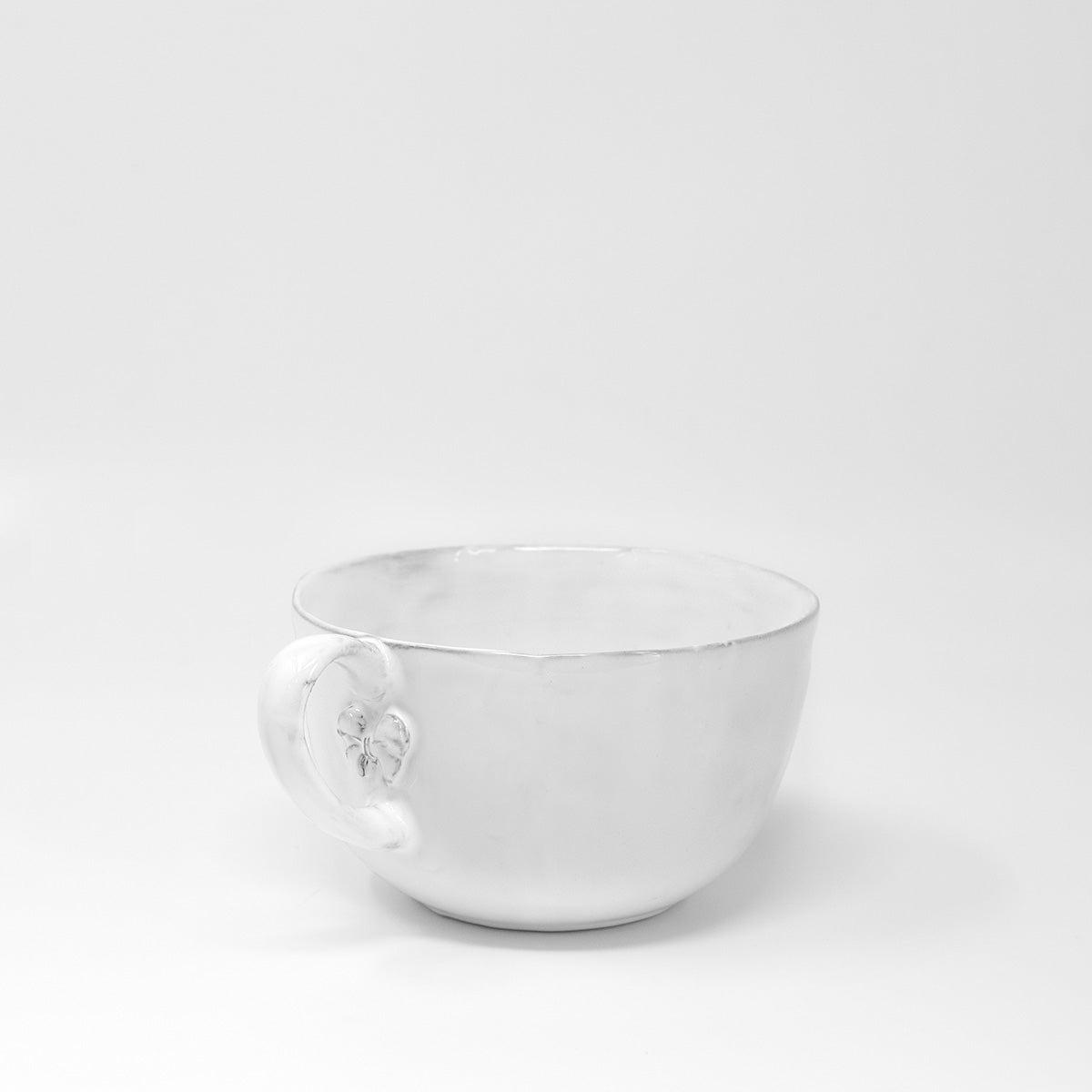 Marie-Antoinette knot cup with handle-M (15x12 H7)-CARRON-Paris