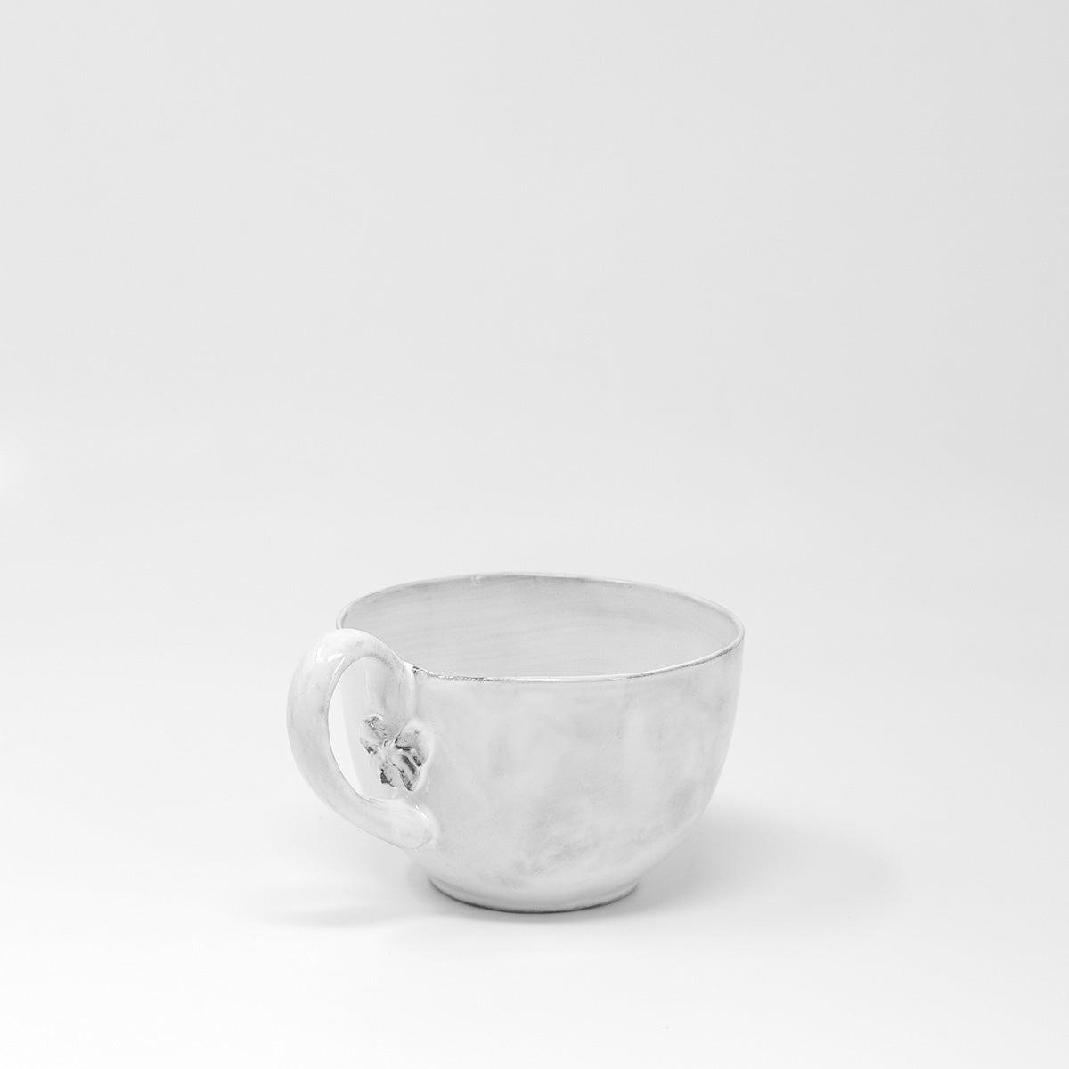 Marie-Antoinette knot cup with handle-S (11,5x9 H6)-CARRON-Paris