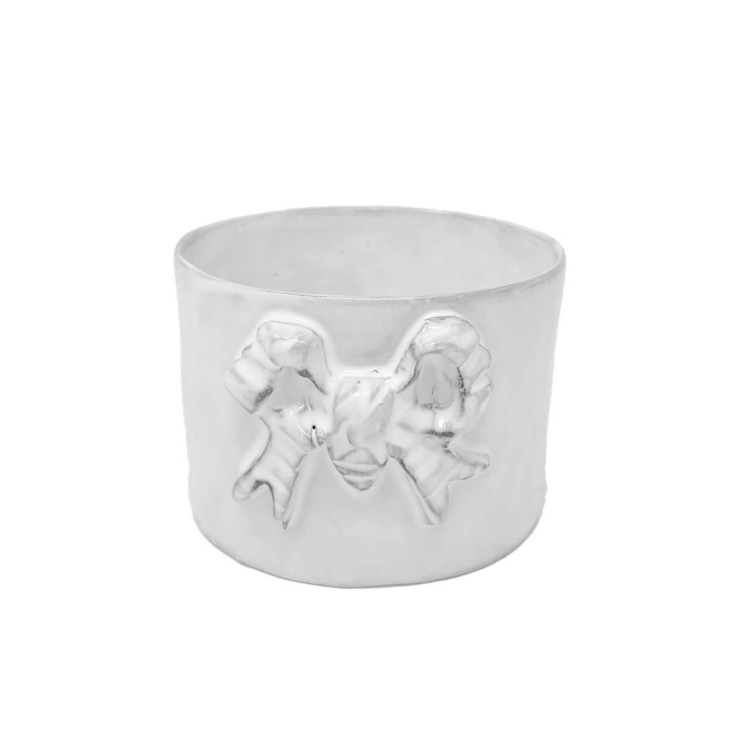 Marie-Antoinette knotted goblet-Ribbon (8x8x6cm)-CARRON-Paris