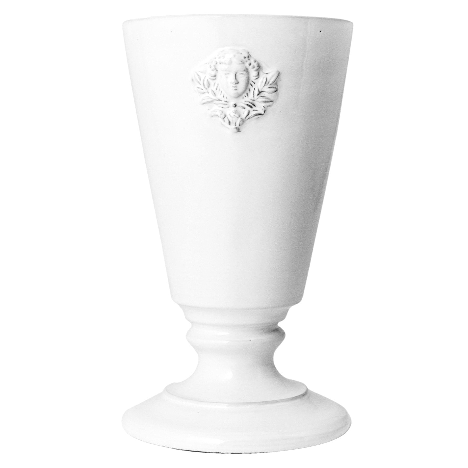 Mon Jules footed vase-S (8x8x14cm)-Handmade in France by CARRON